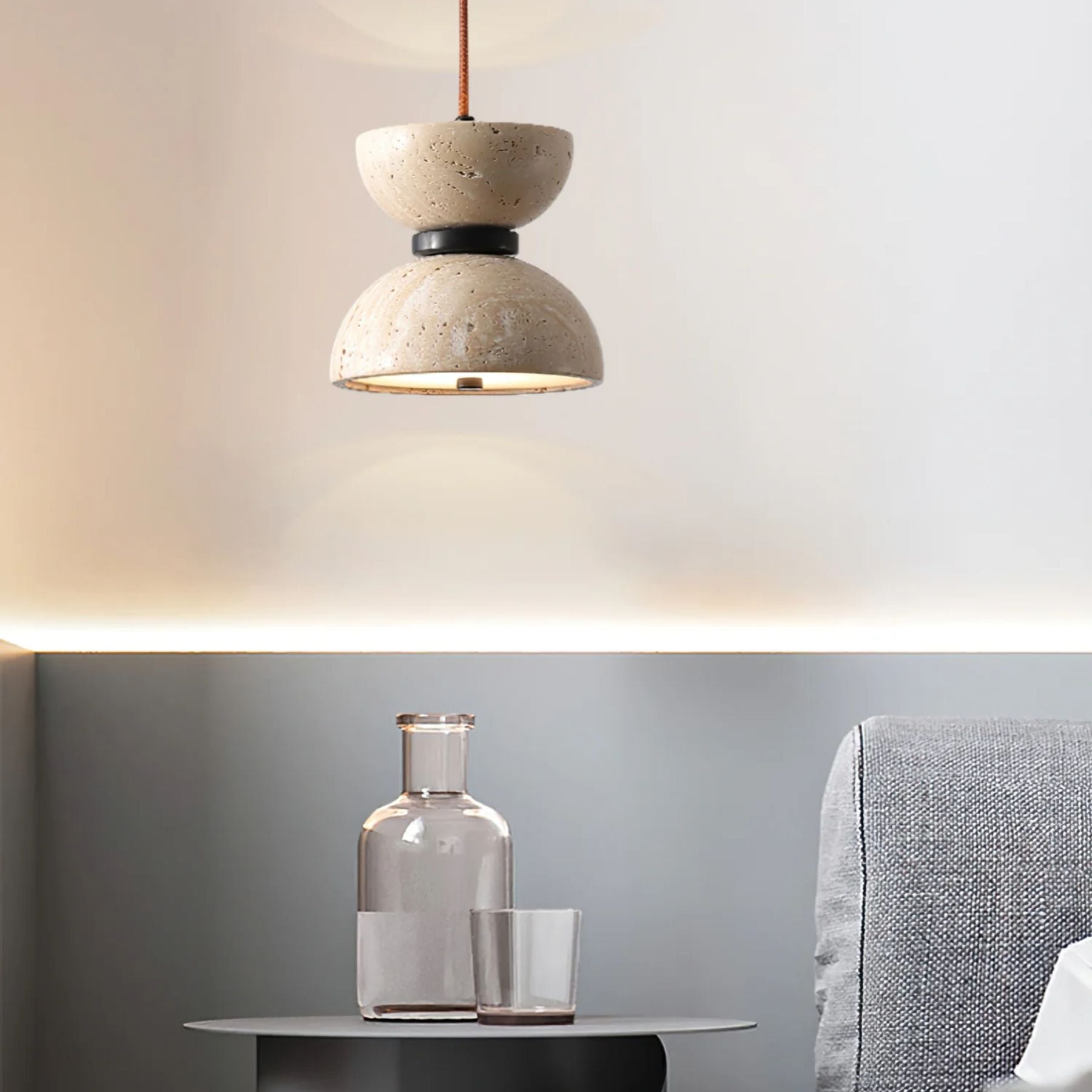 Jeleva Travertijn Hanglamp