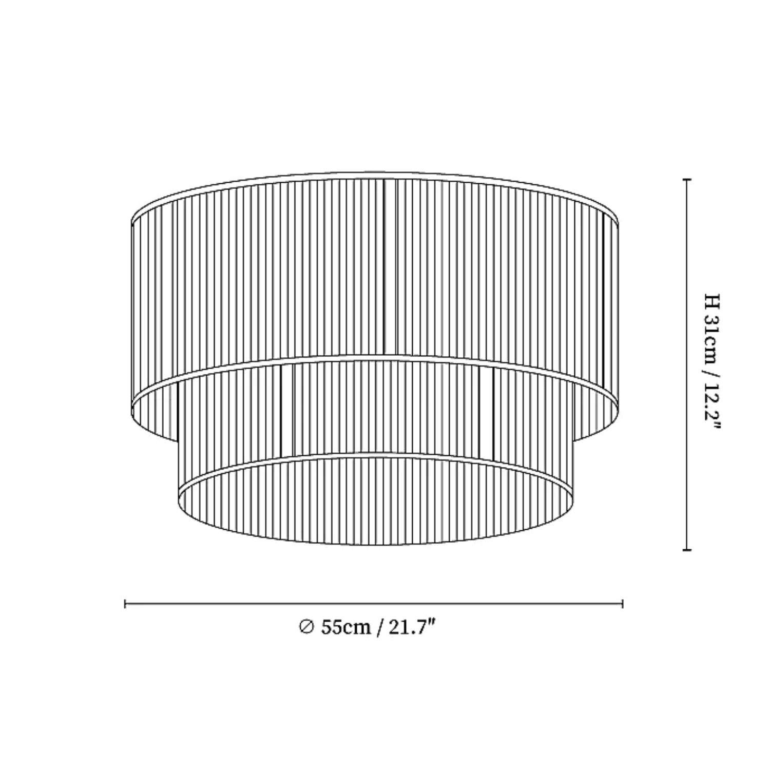 Lampada da soffitto Asere
