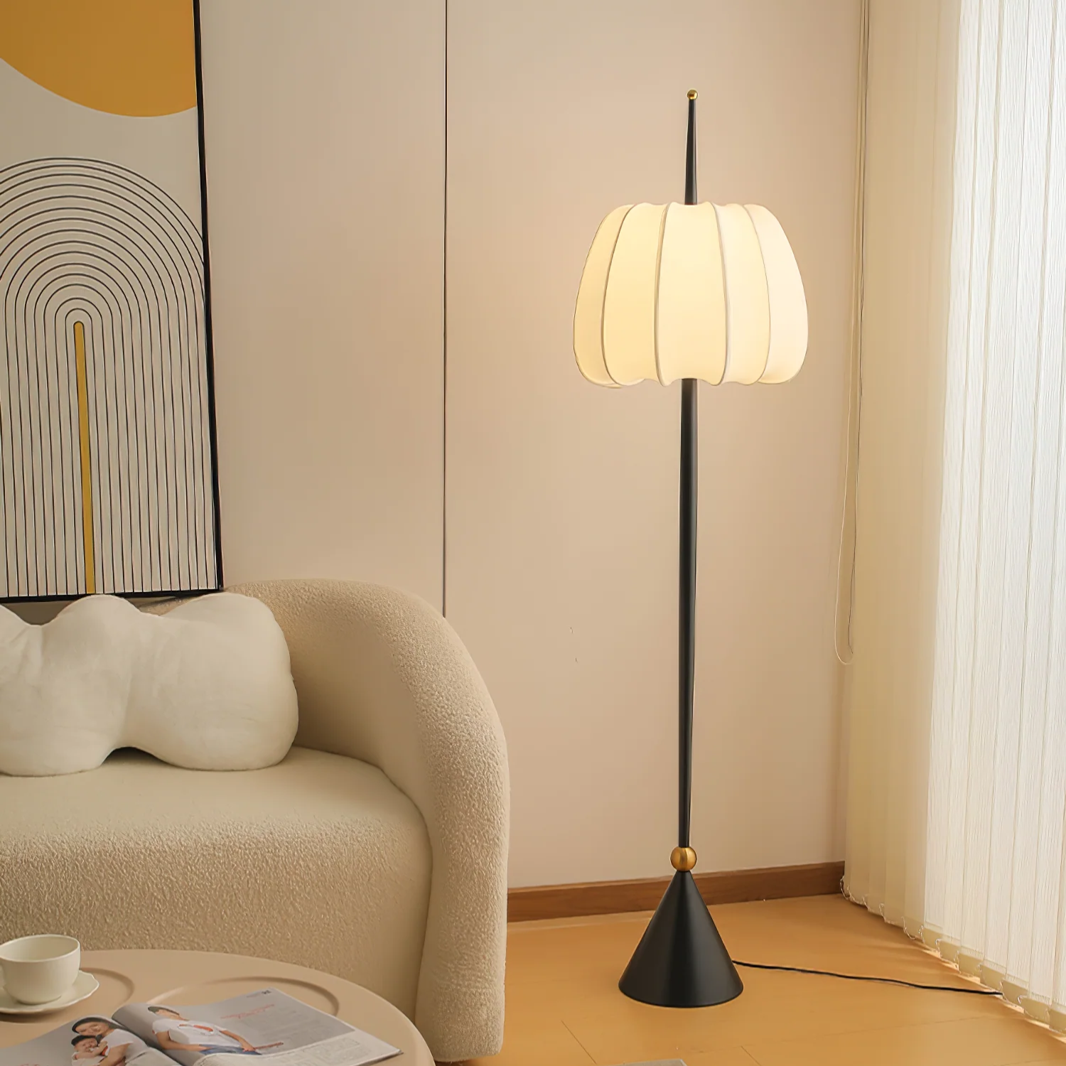 Lampada da pavimento Melifoma