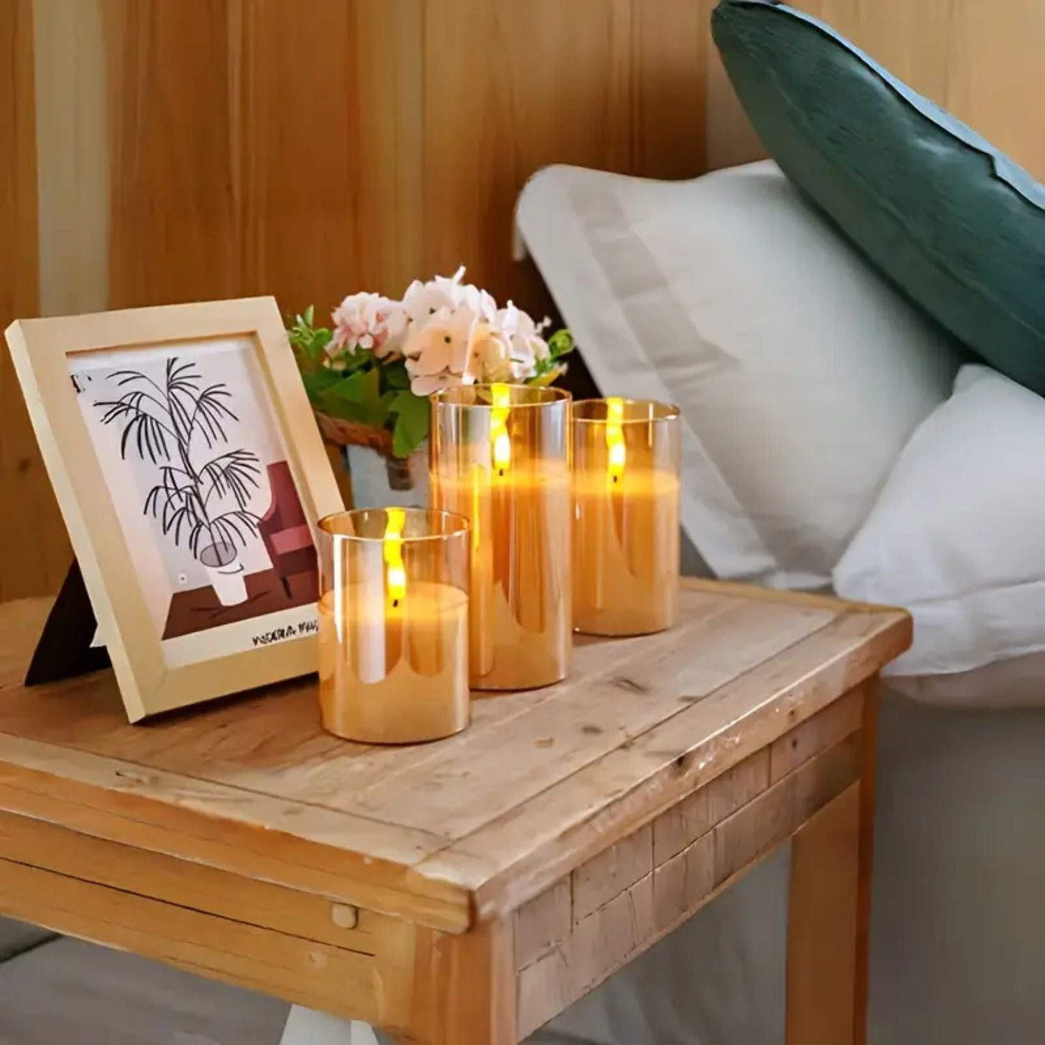 Lumy Vlamloze Kaarsen