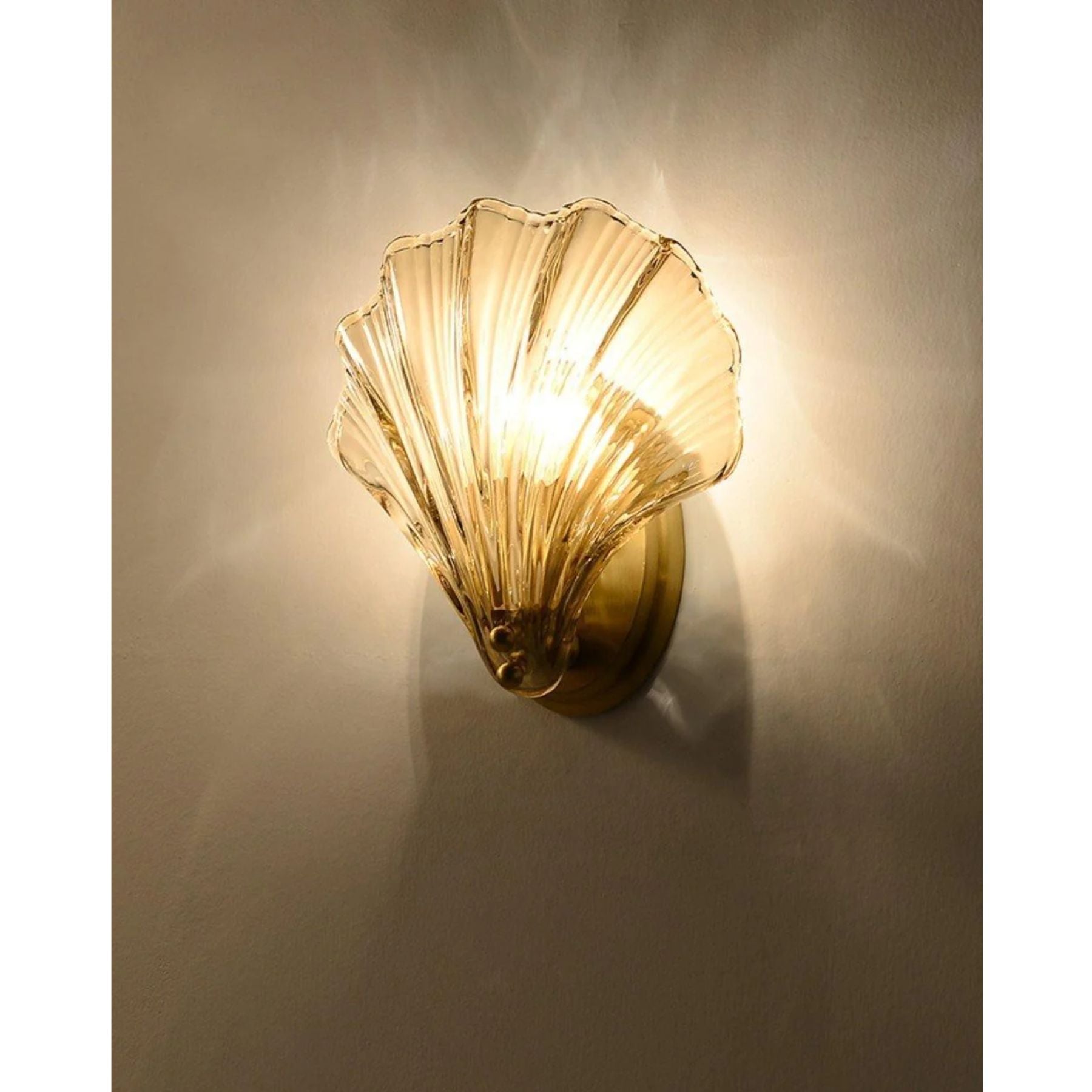 Sio Schelp Wandlamp