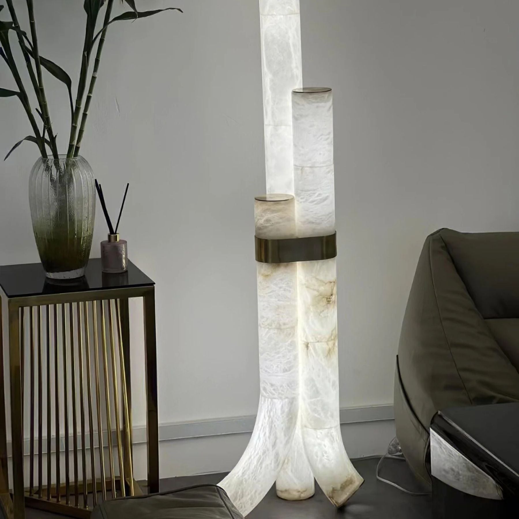 Pylese Triple Albasten Vloerlamp