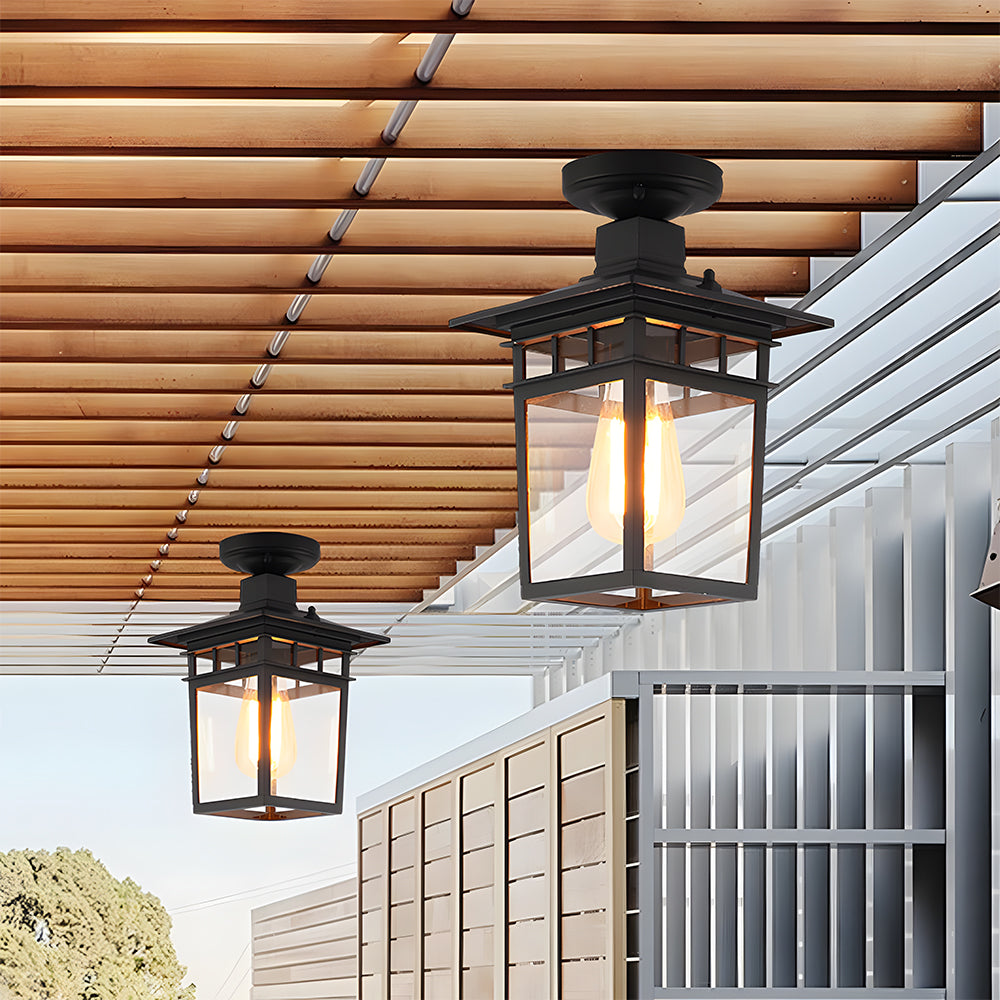Tonna Lantaarn Outdoor Plafondlamp