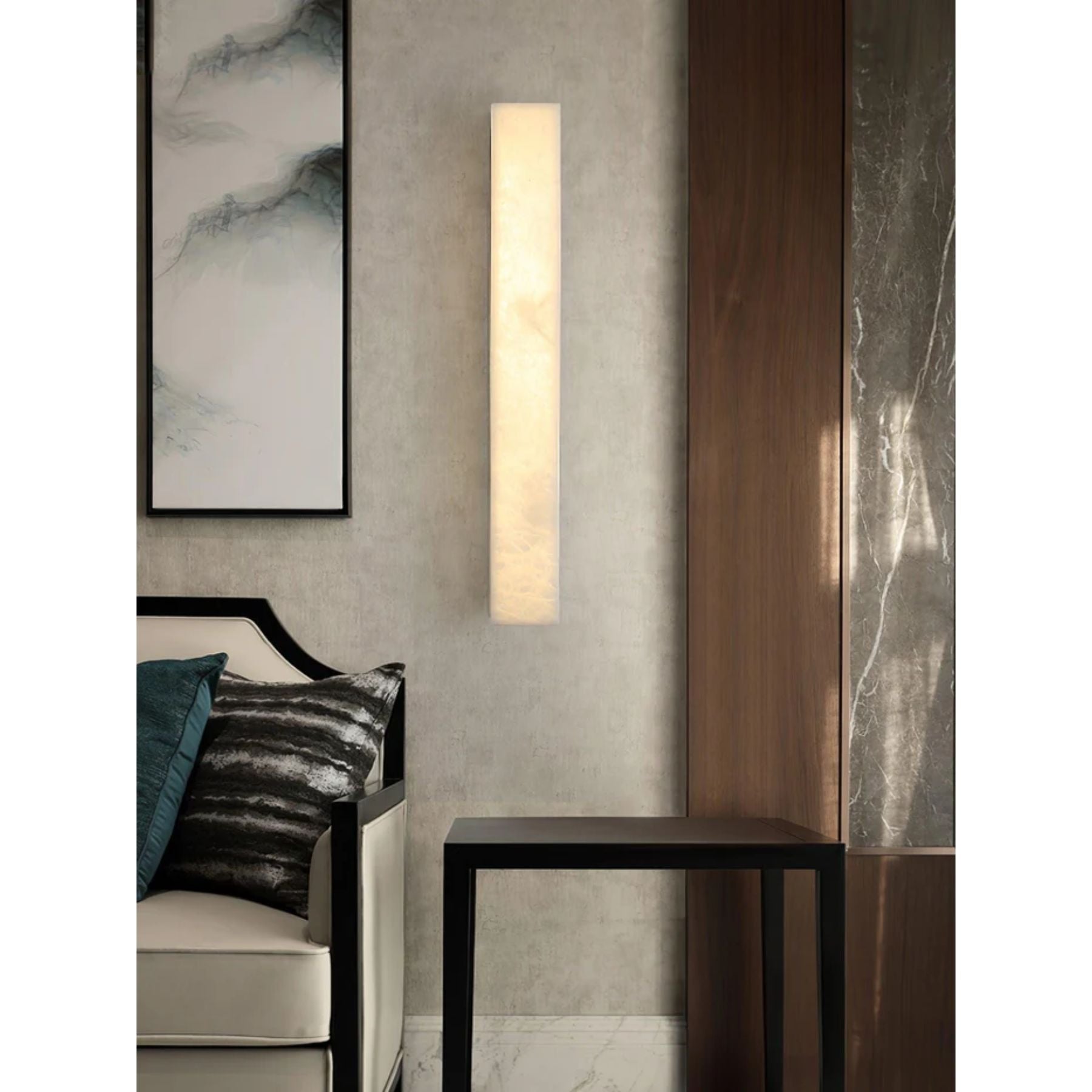 Lureya Albast Wandlamp