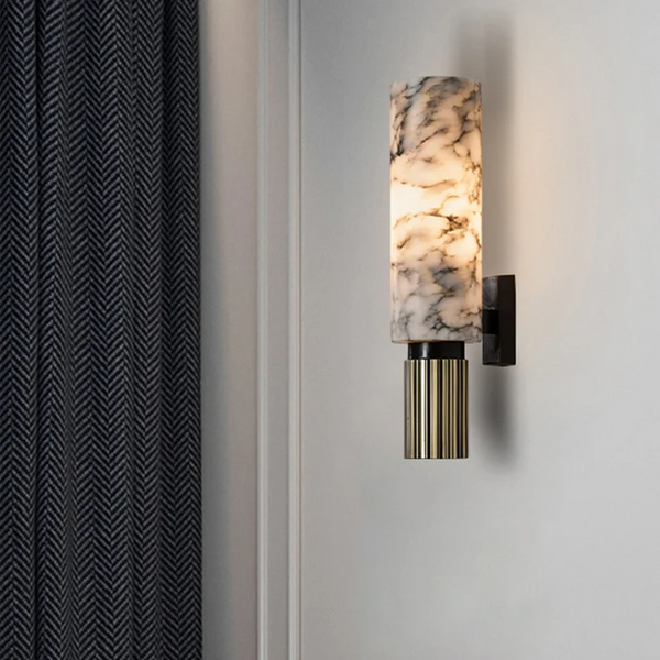 Luxe Marmeren Wandlamp