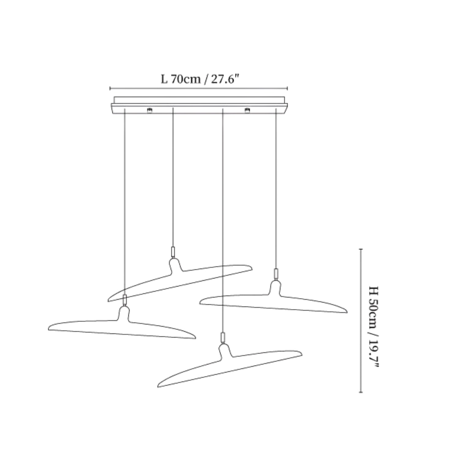 Boatefa Houten Hanglamp
