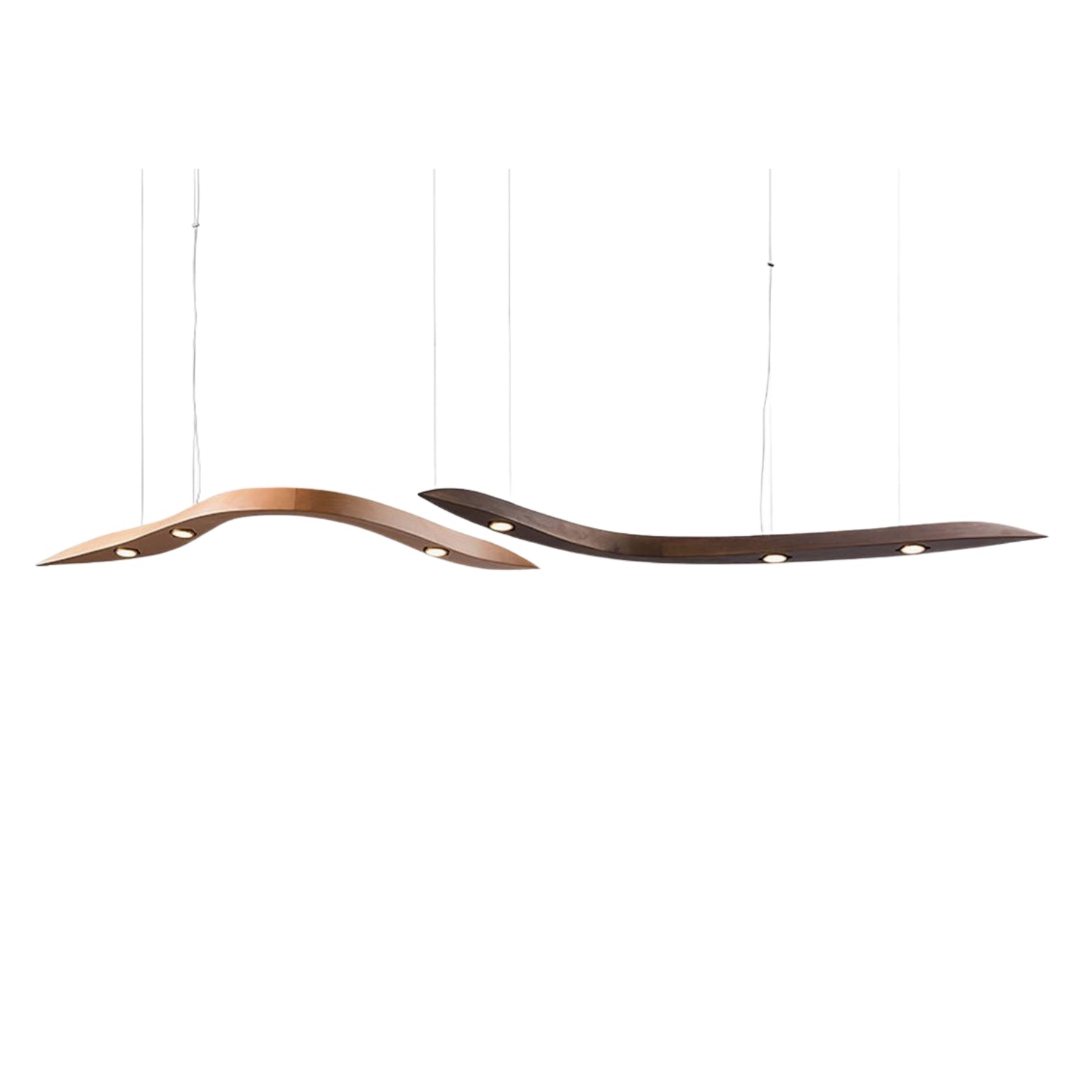 Weloma Wave Houten Hanglamp