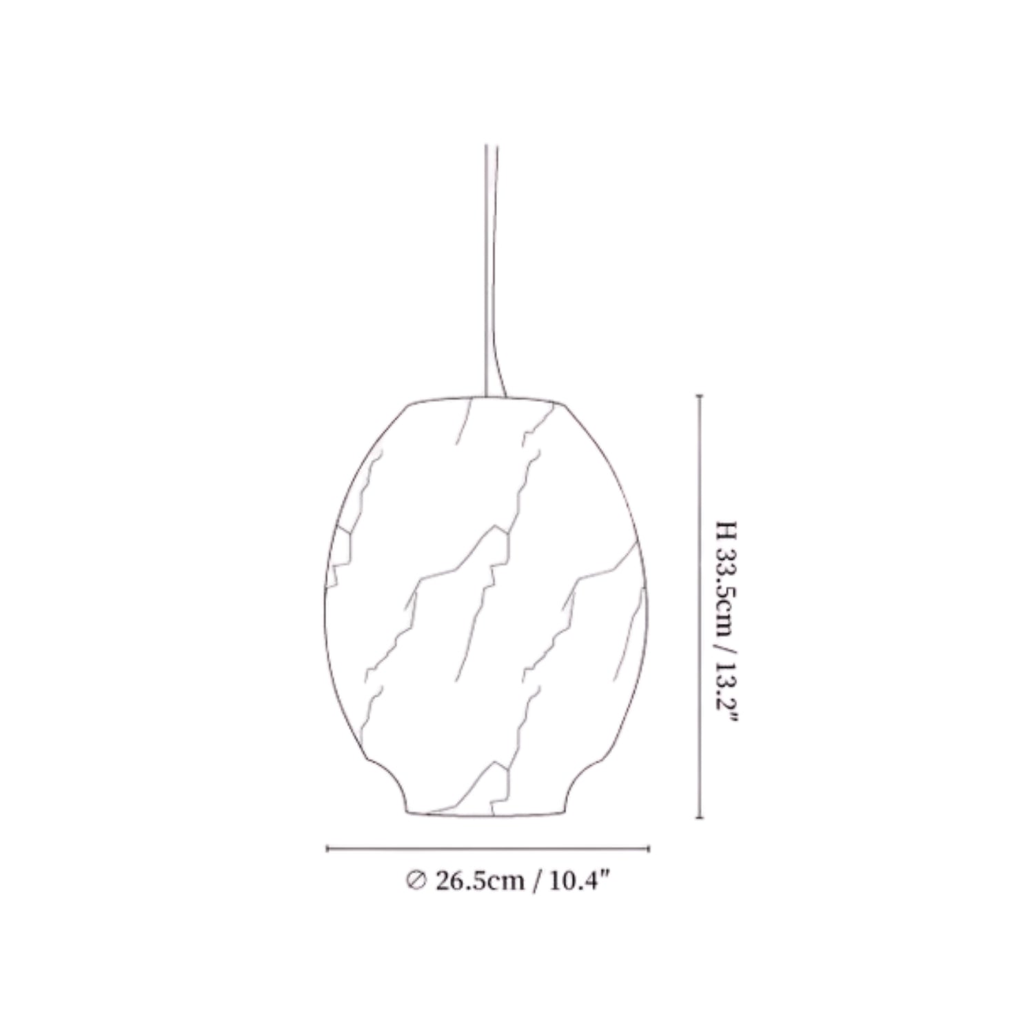 Cenlave Albasten Hanglamp