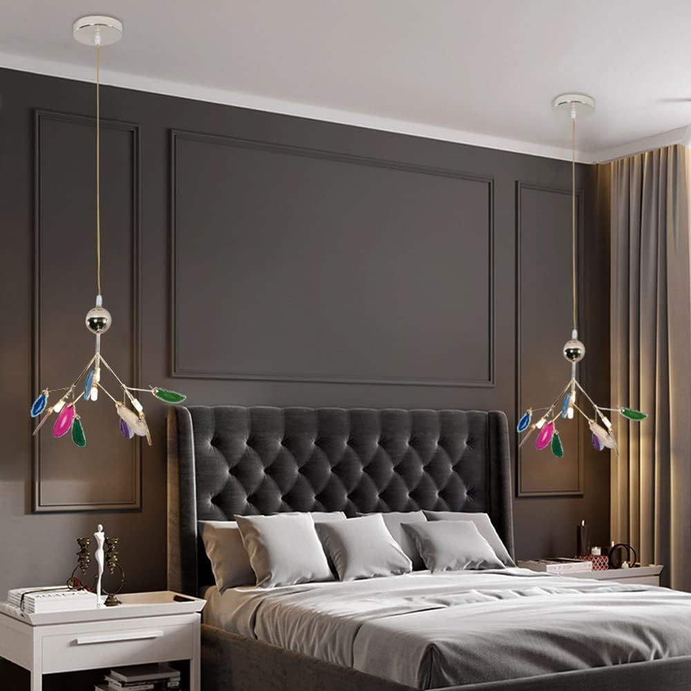 Sela Agaat Steen Hanglamp