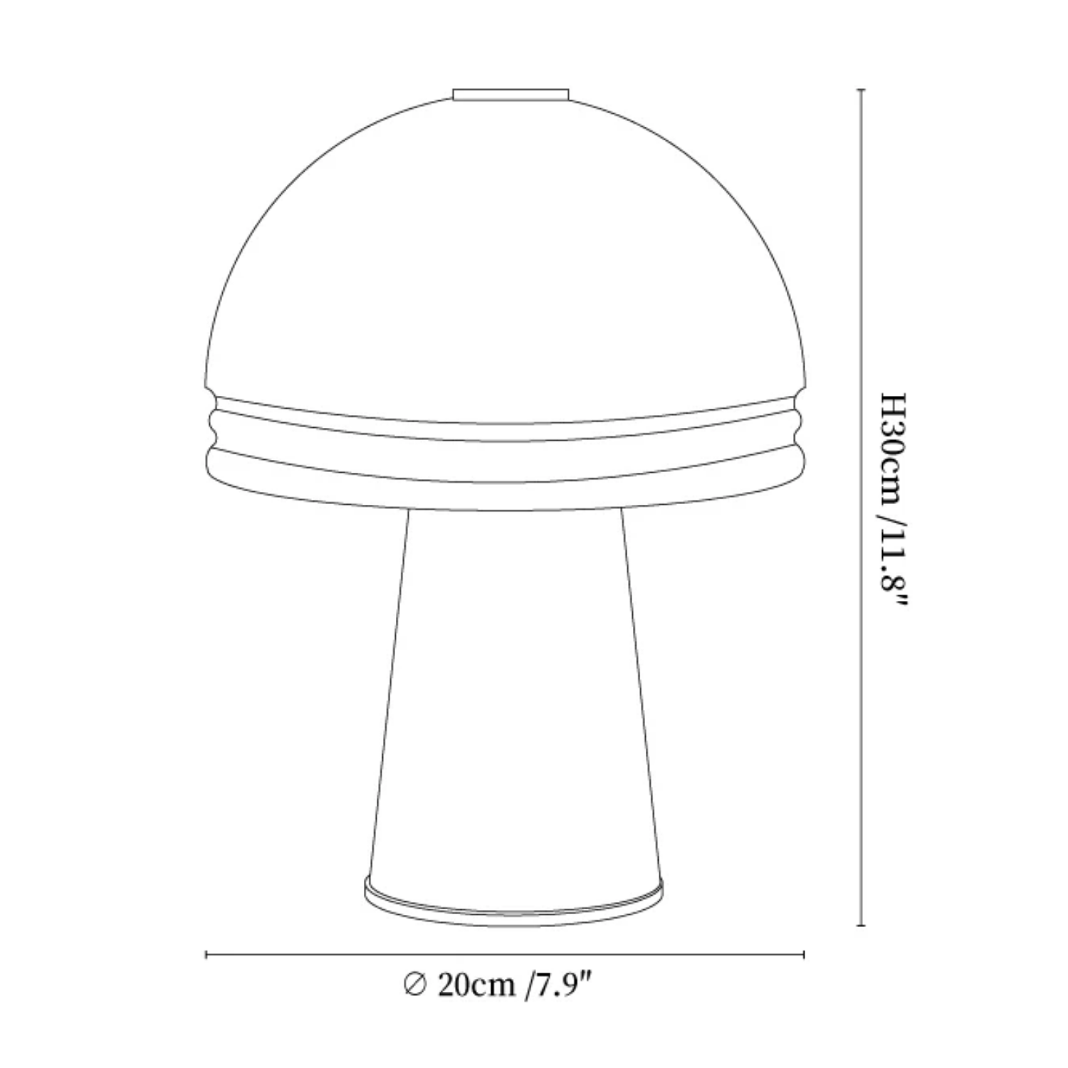 Velura Smalle Marmeren Tafellamp