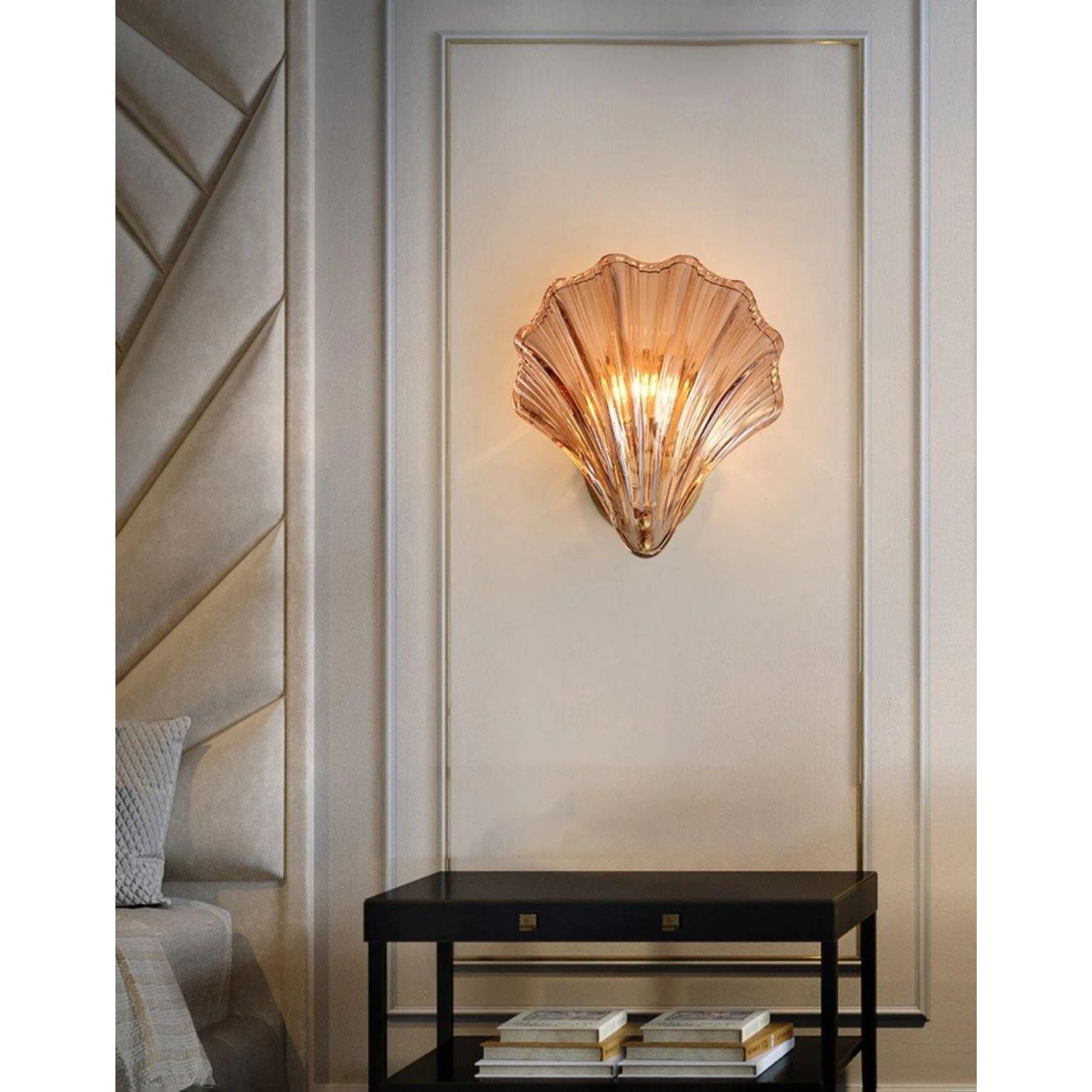Sio Schelp Wandlamp