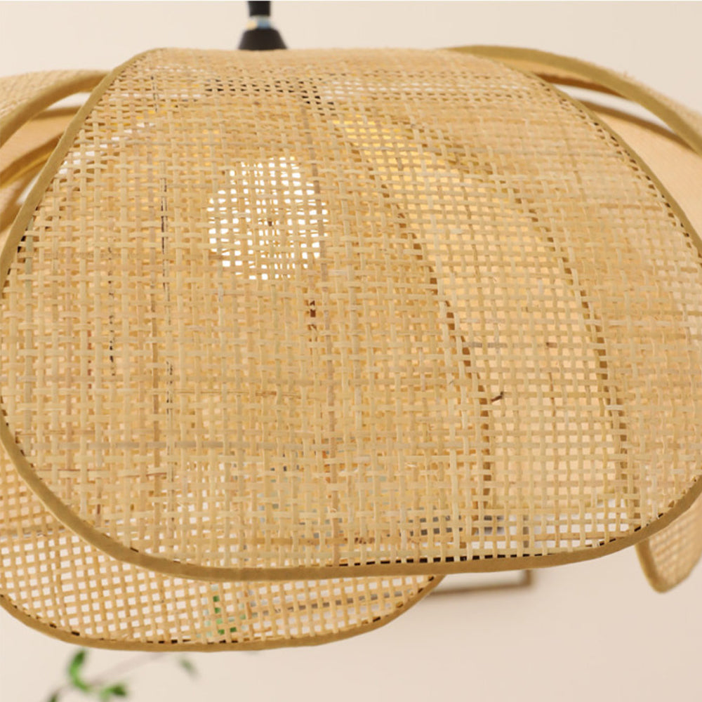 Petal Rattan Flower Hanglamp