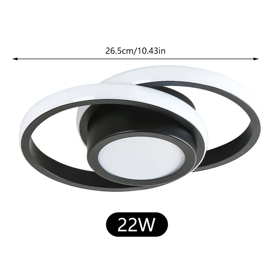 Dubbele Ring LED Plafondlamp