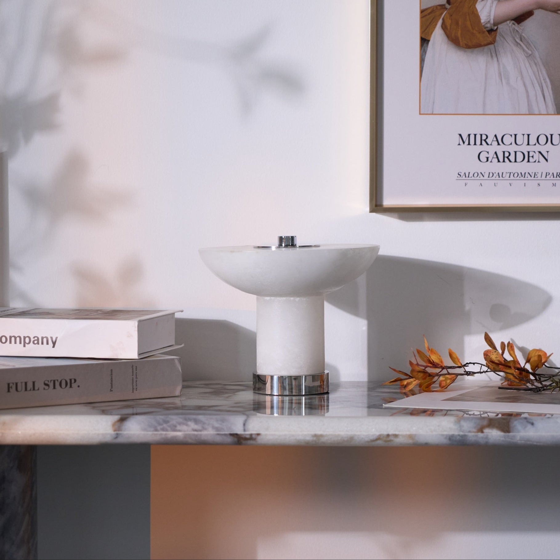 Aesmoze Albasten Tafellamp