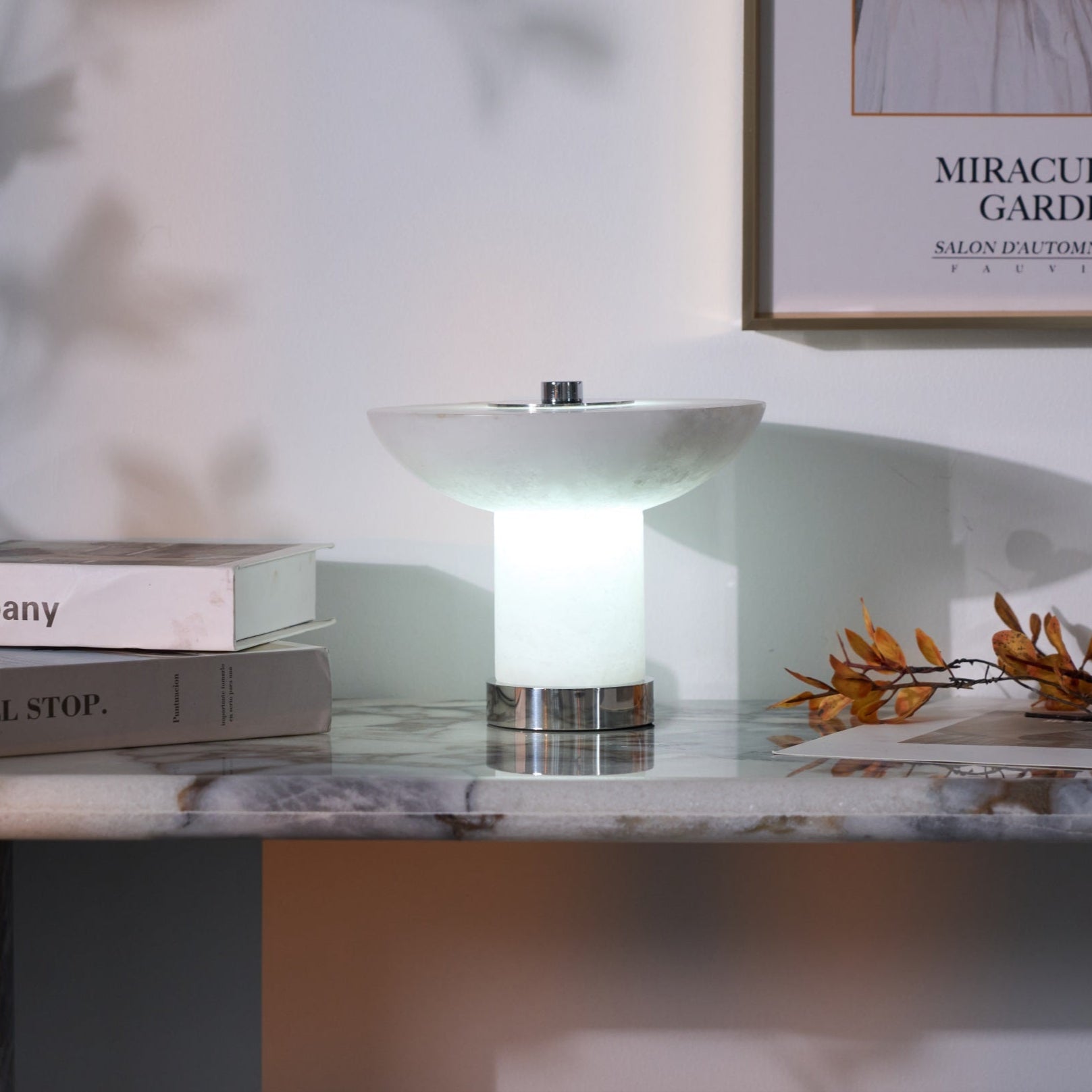 Aesmoze Albasten Tafellamp