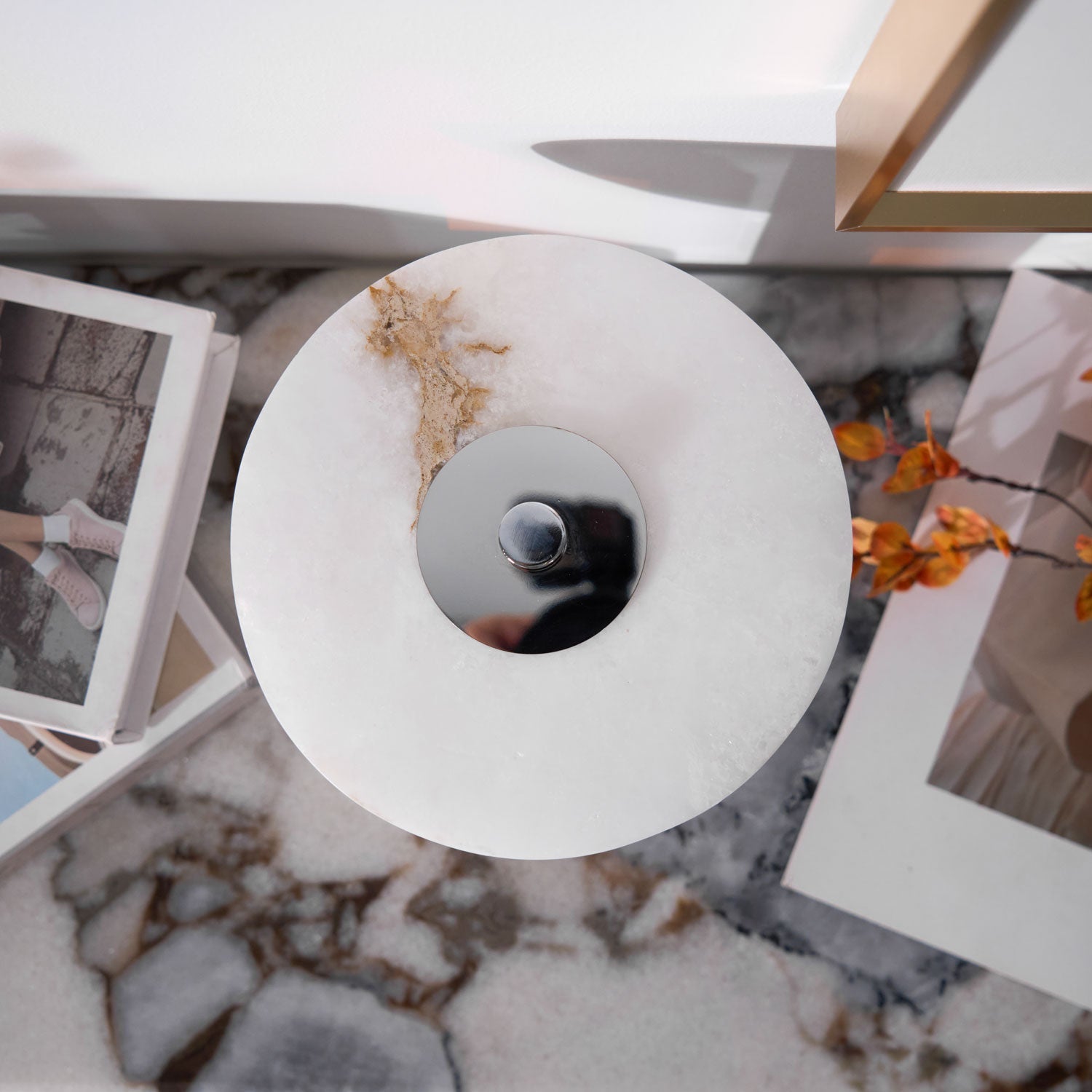 Aesmoze Albasten Tafellamp