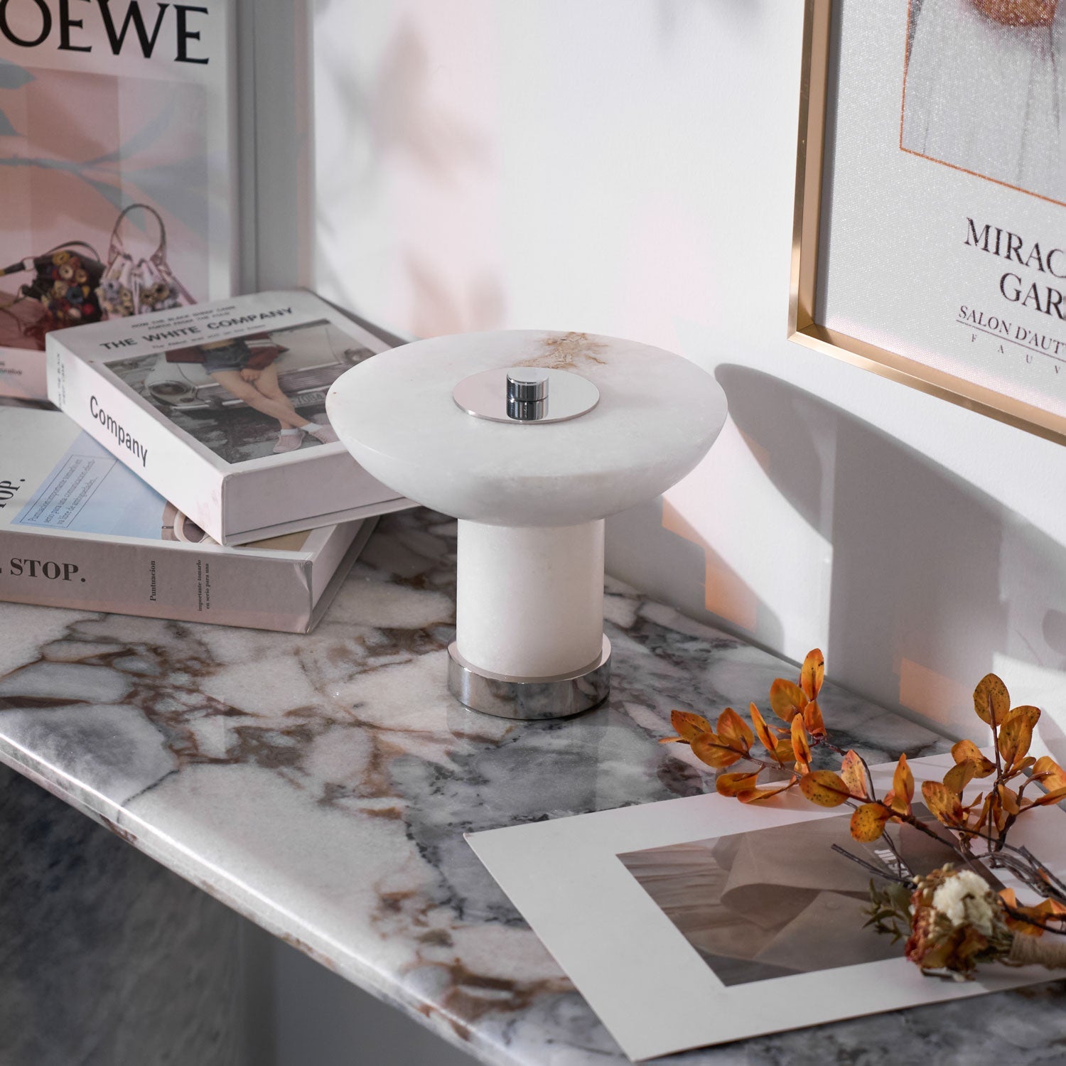 Aesmoze Albasten Tafellamp