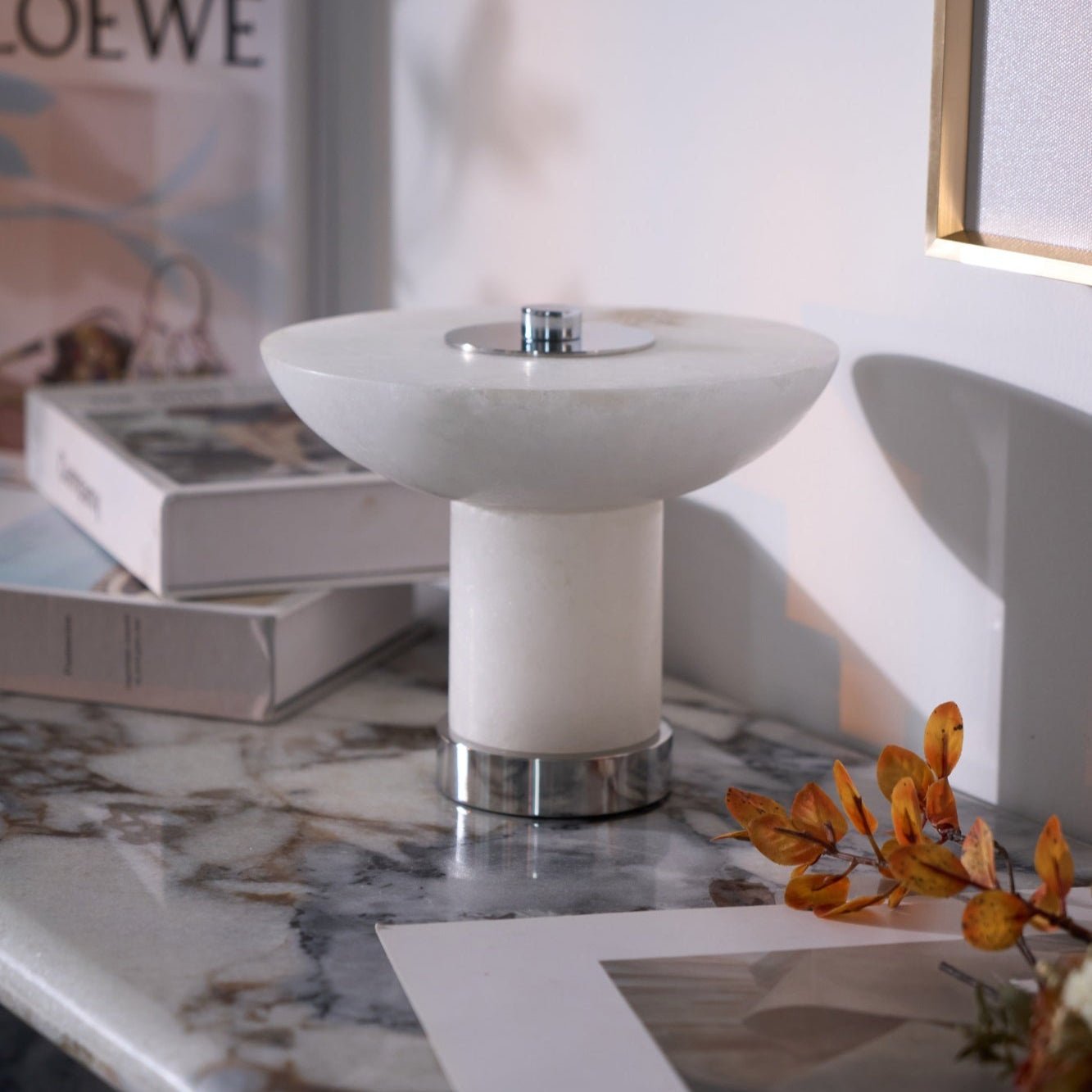 Aesmoze Albasten Tafellamp