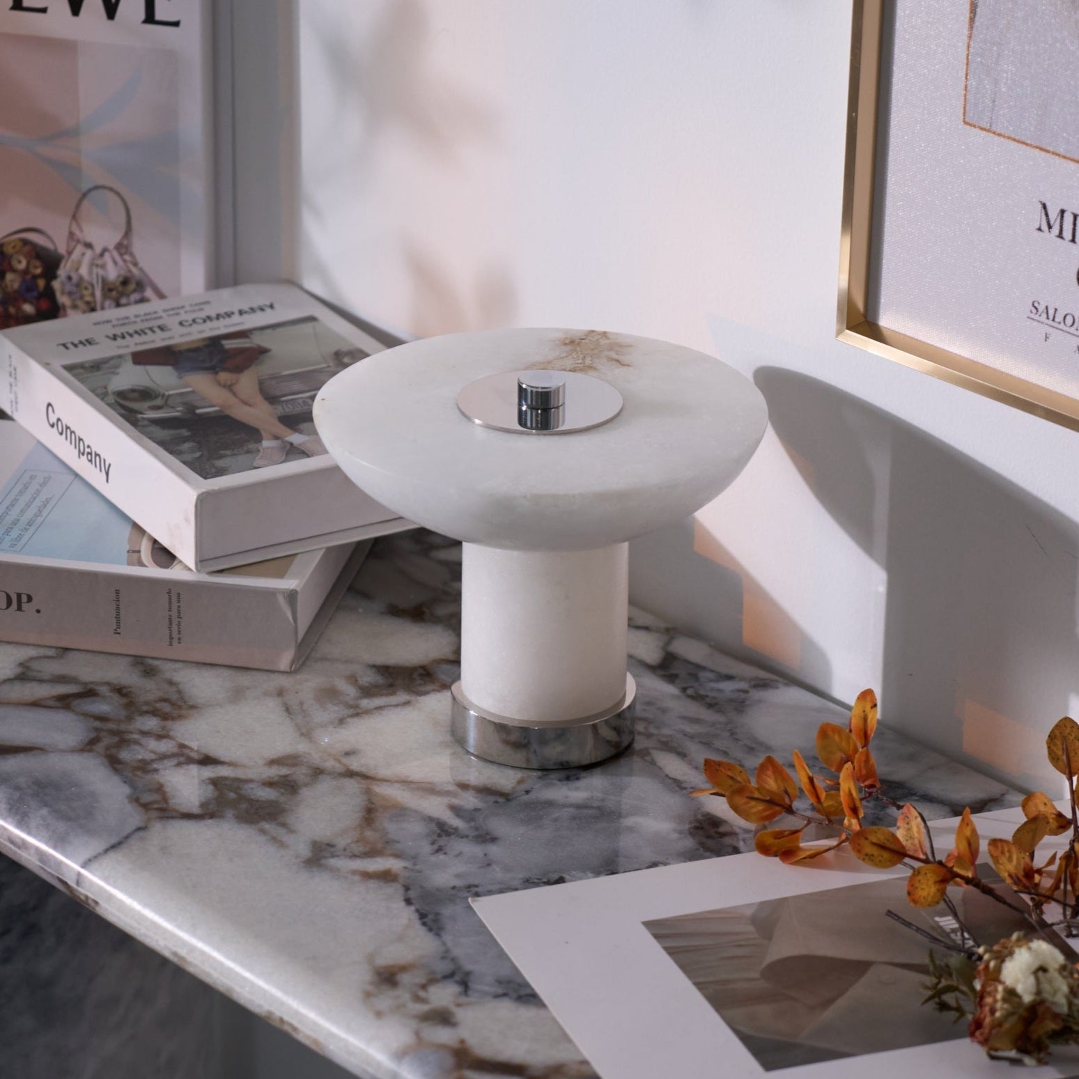 Aesmoze Albasten Tafellamp