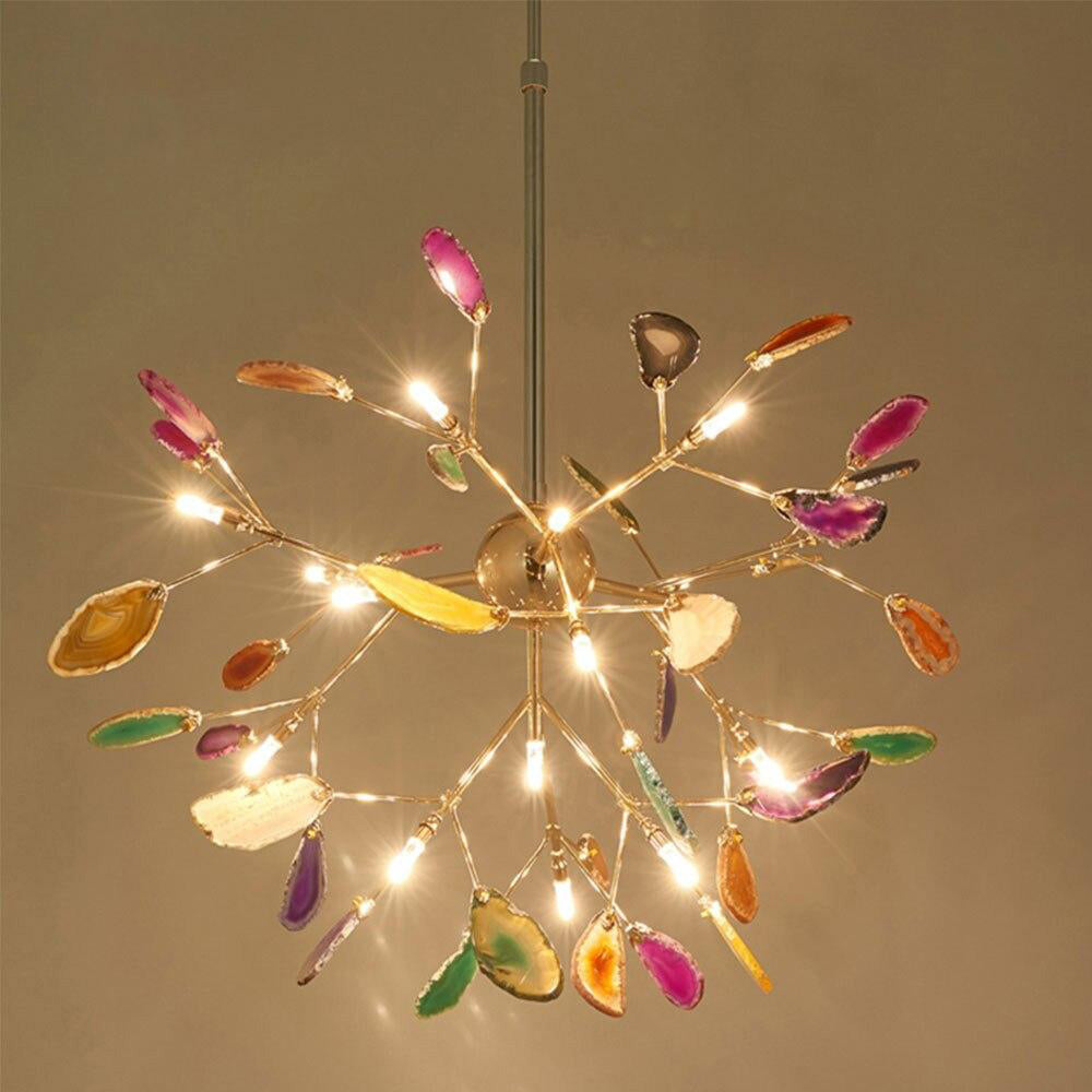 Sela Agaat Steen Hanglamp
