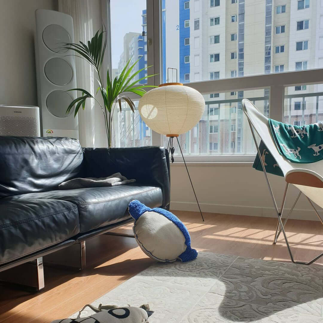 Lavon Rijstpapier Vloerlamp