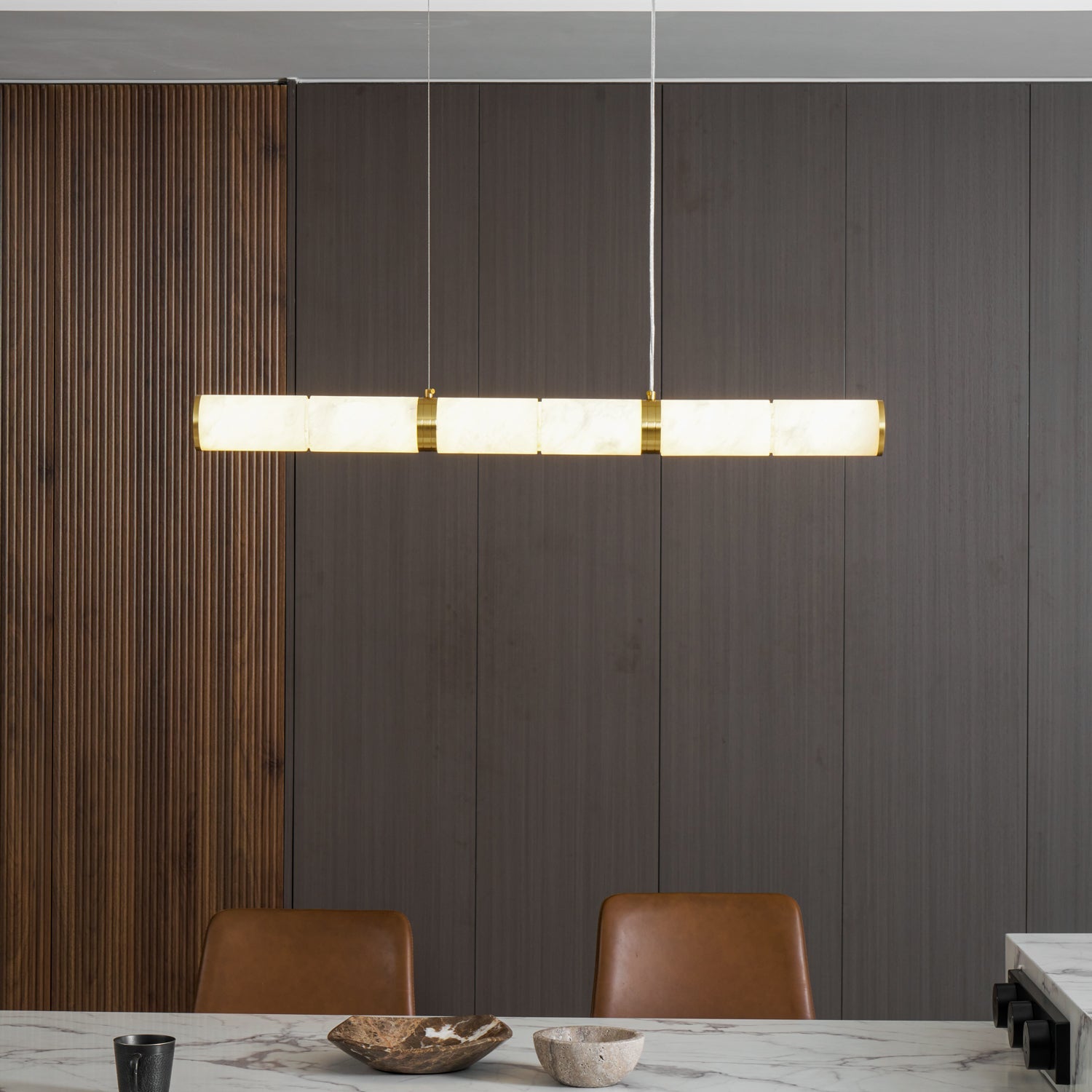Becoza Albasten Lineaire Hanglamp