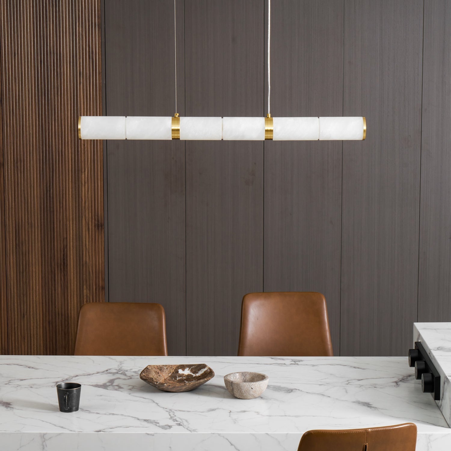 Becoza Albasten Lineaire Hanglamp