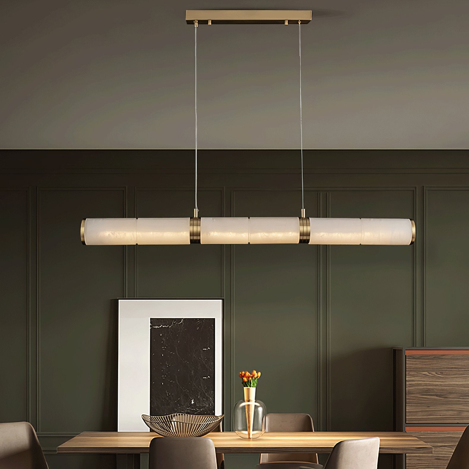 Becoza Albasten Lineaire Hanglamp