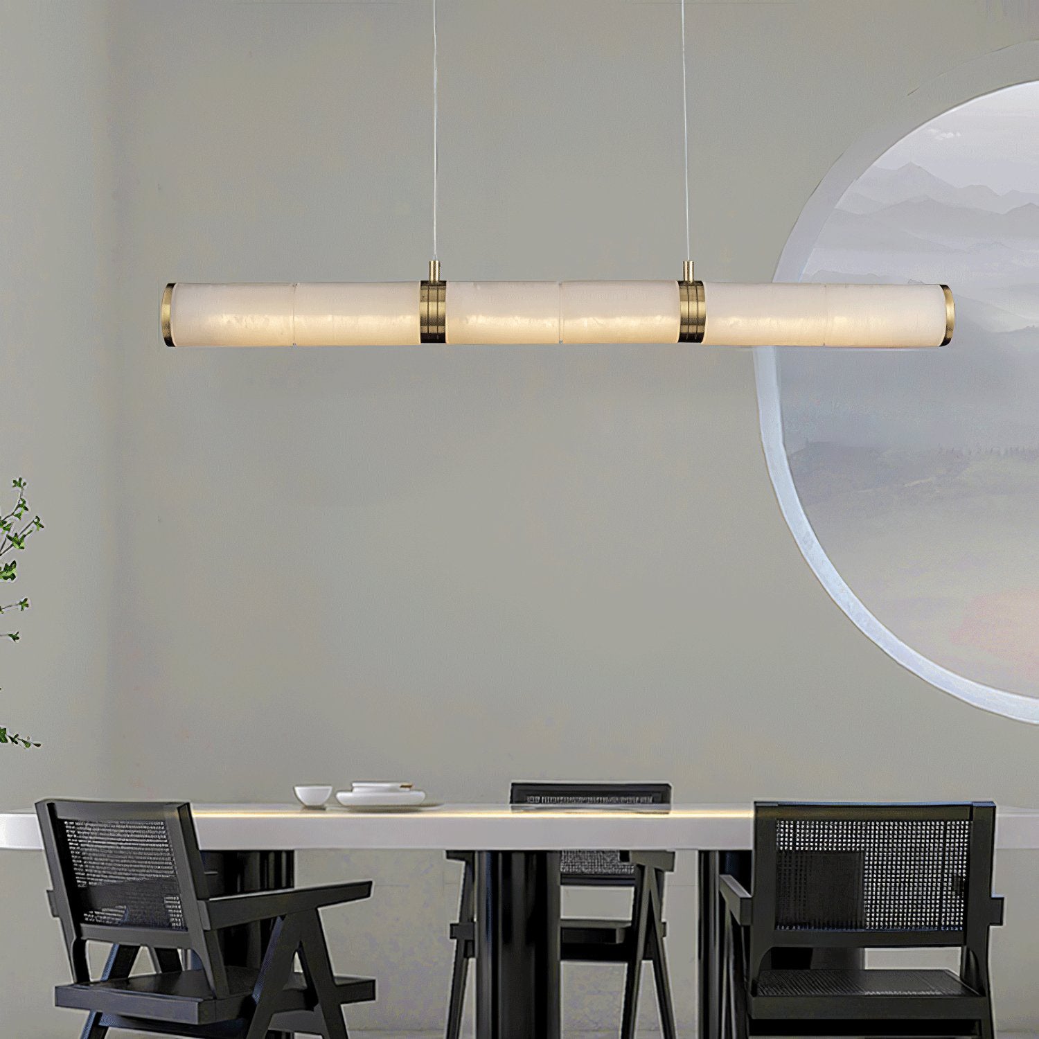 Becoza Albasten Lineaire Hanglamp