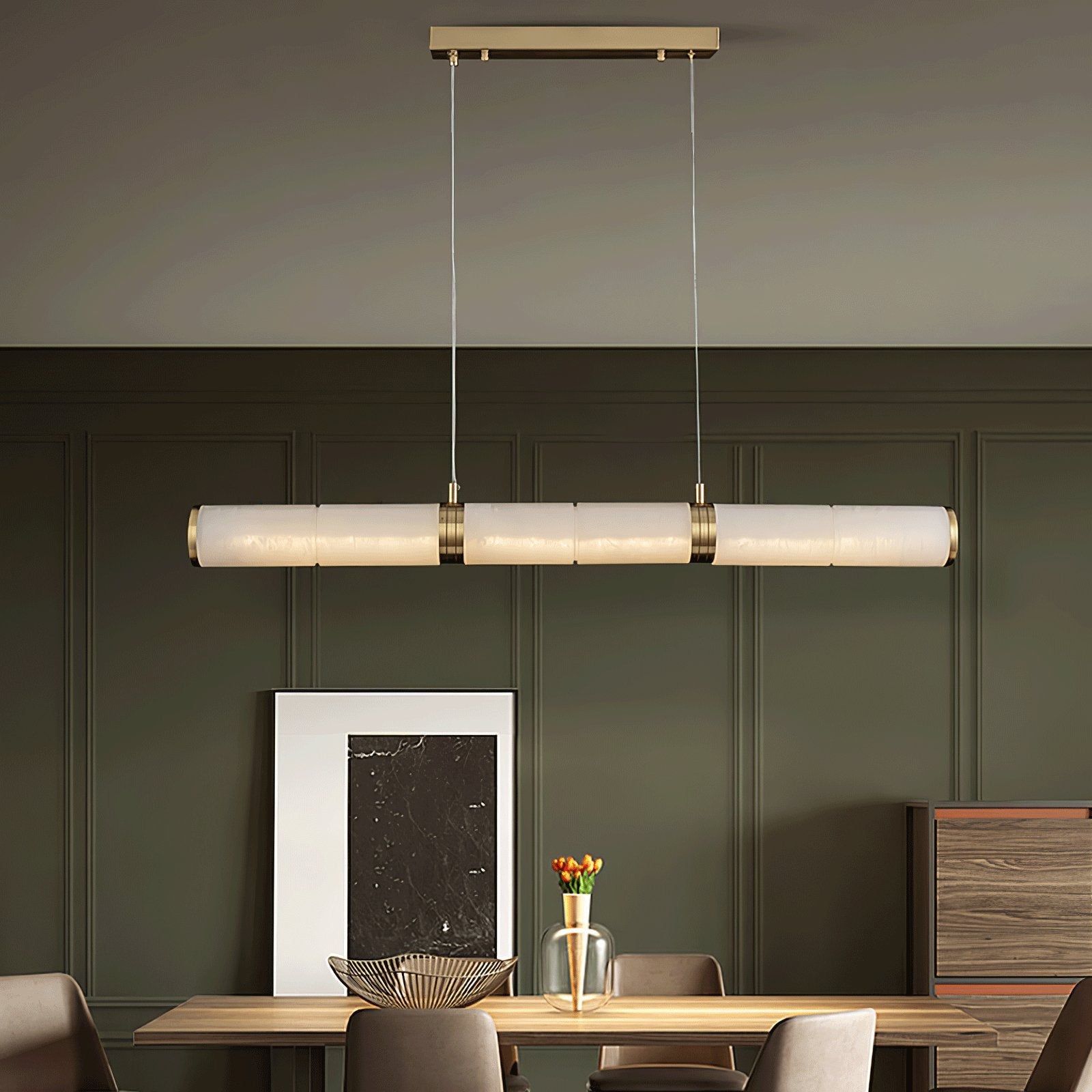 Becoza Albasten Lineaire Hanglamp