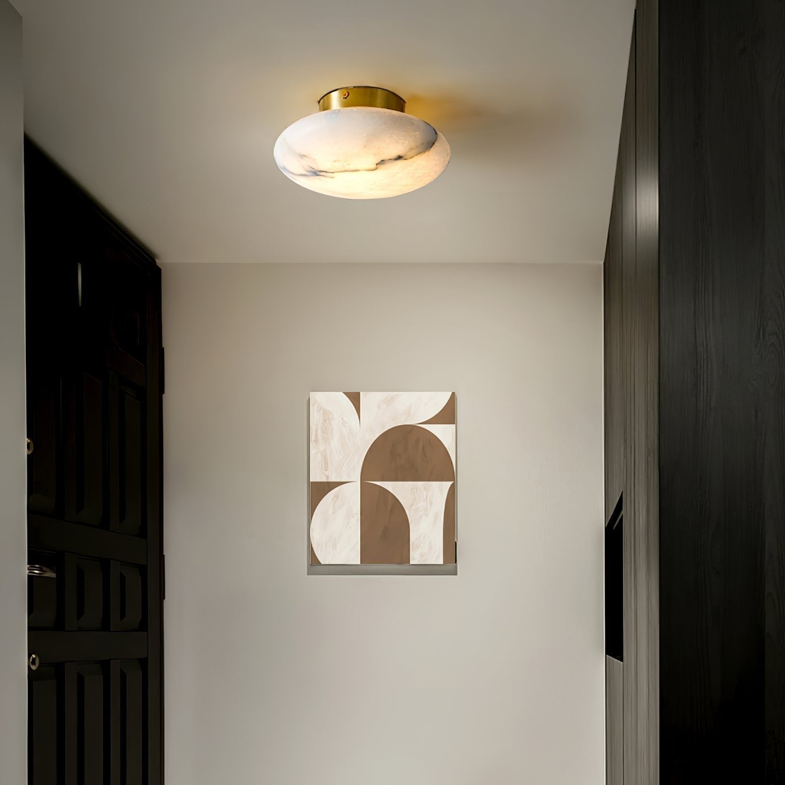 Ovval Plafondlamp