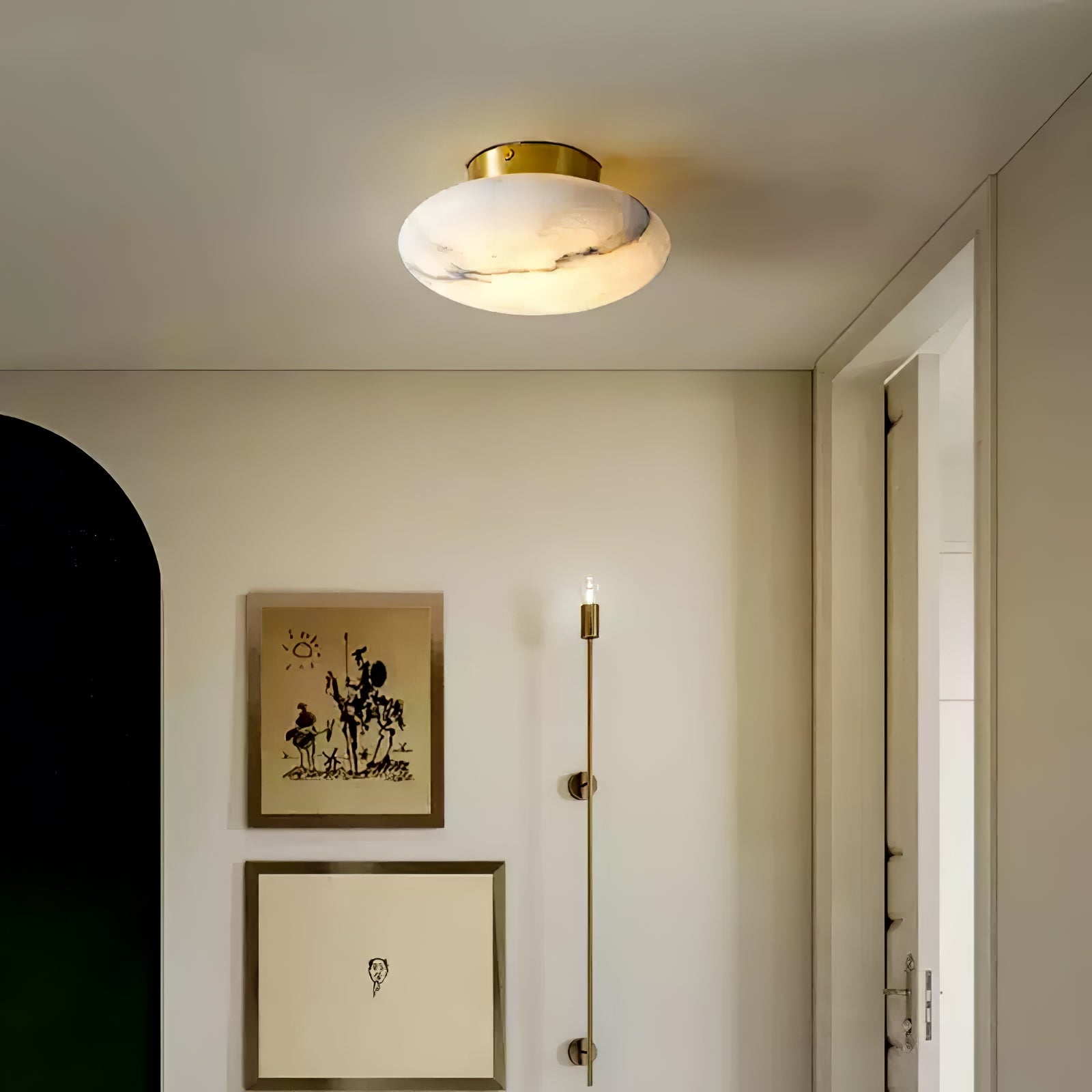 Ovval Plafondlamp