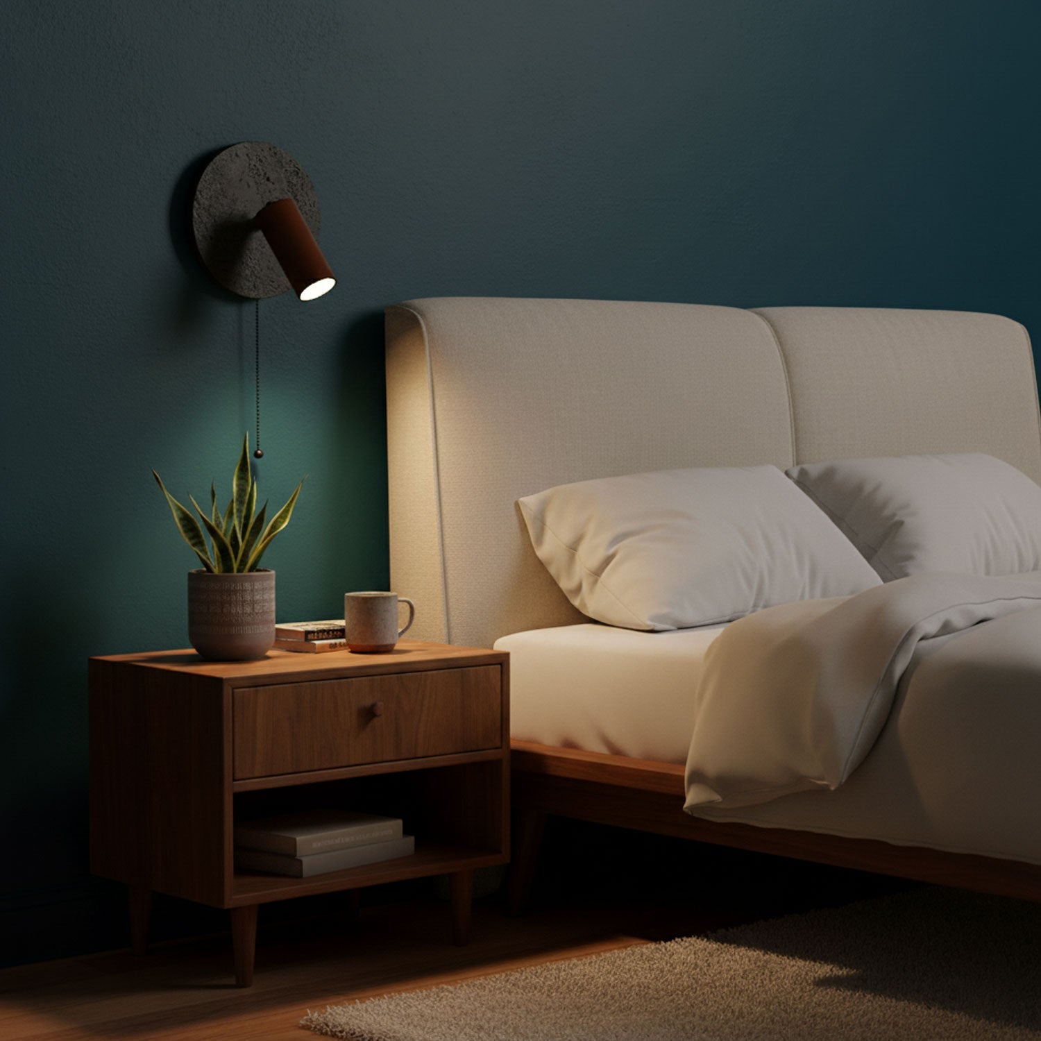 Alensi Natuursteen Wandlamp