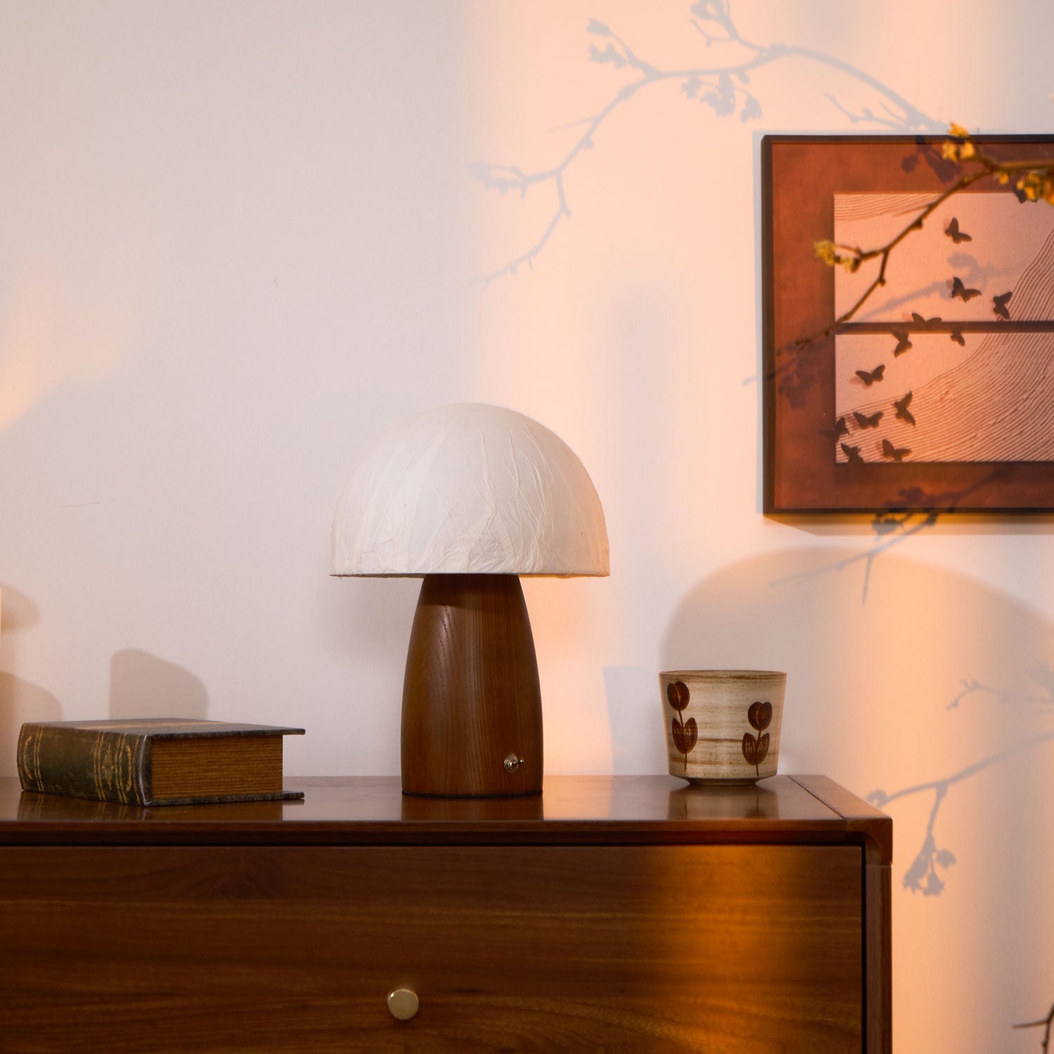 Lampada da tavolo Melsy Fungo