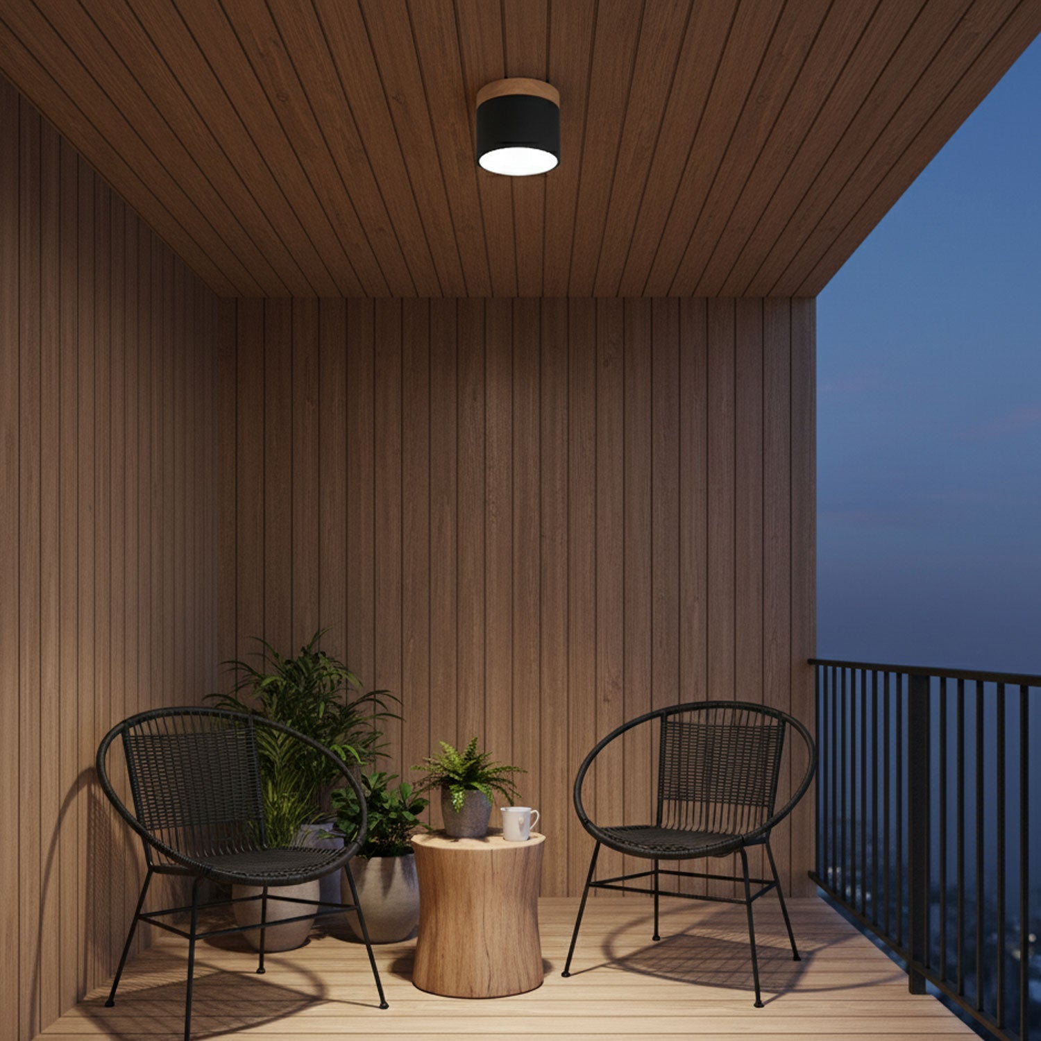 Amfi Cylinder Spotlight Plafondlamp