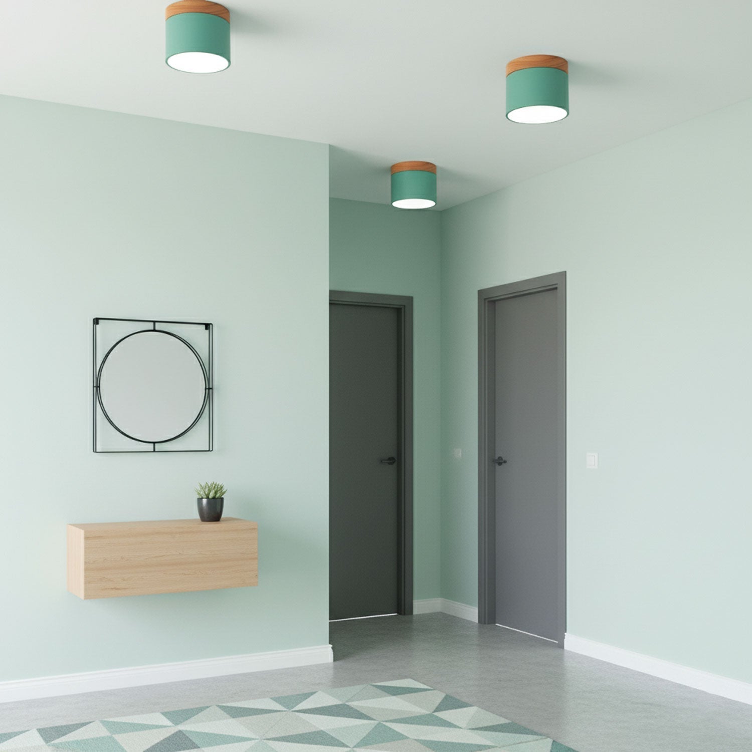 Amfi Cylinder Spotlight Plafondlamp