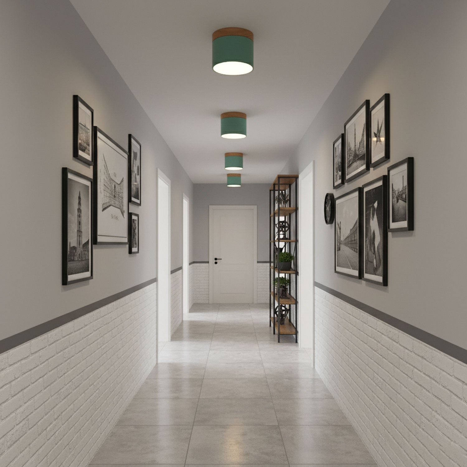 Amfi Cylinder Spotlight Plafondlamp