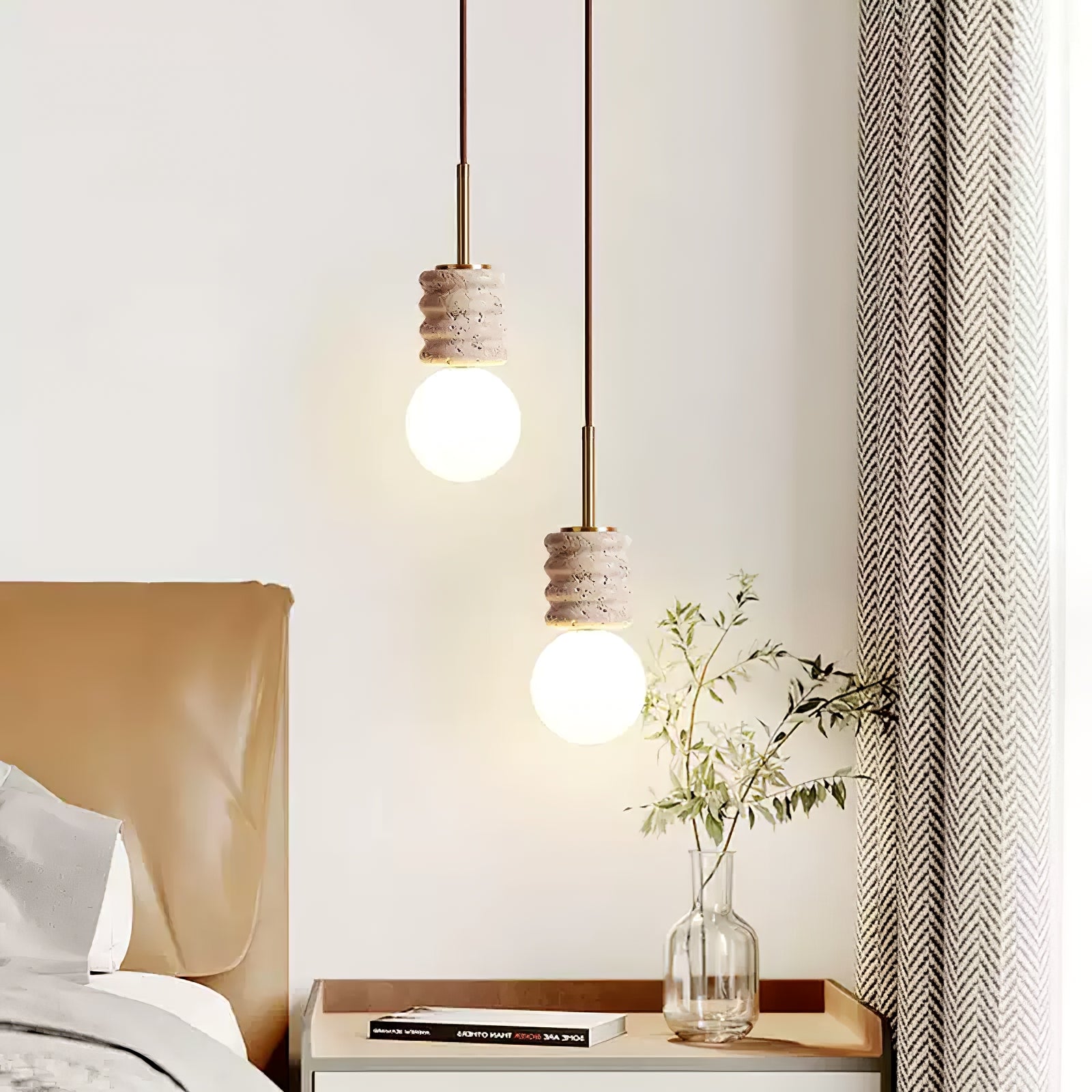 Maliva Natuursteen Hanglamp