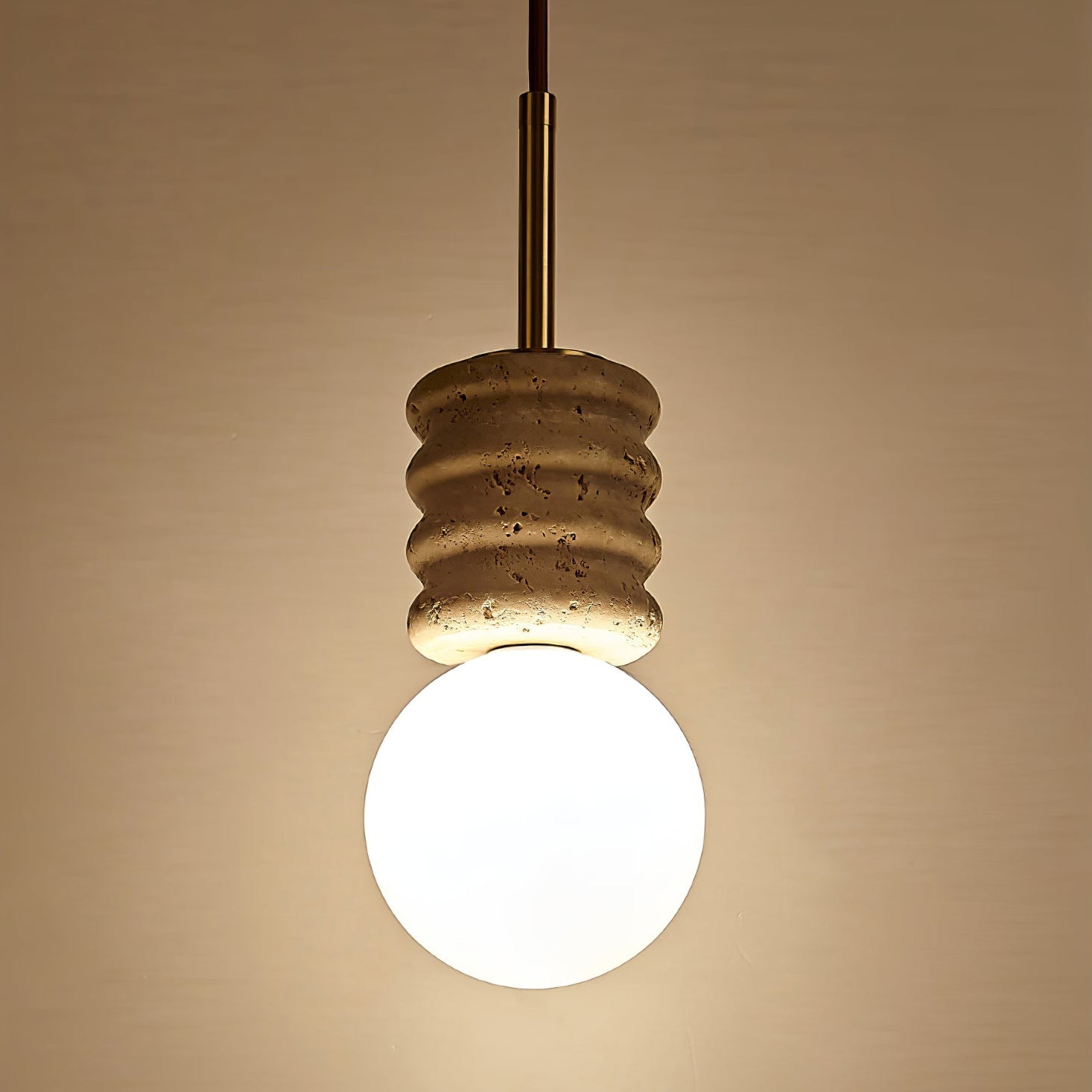 Maliva Natuursteen Hanglamp