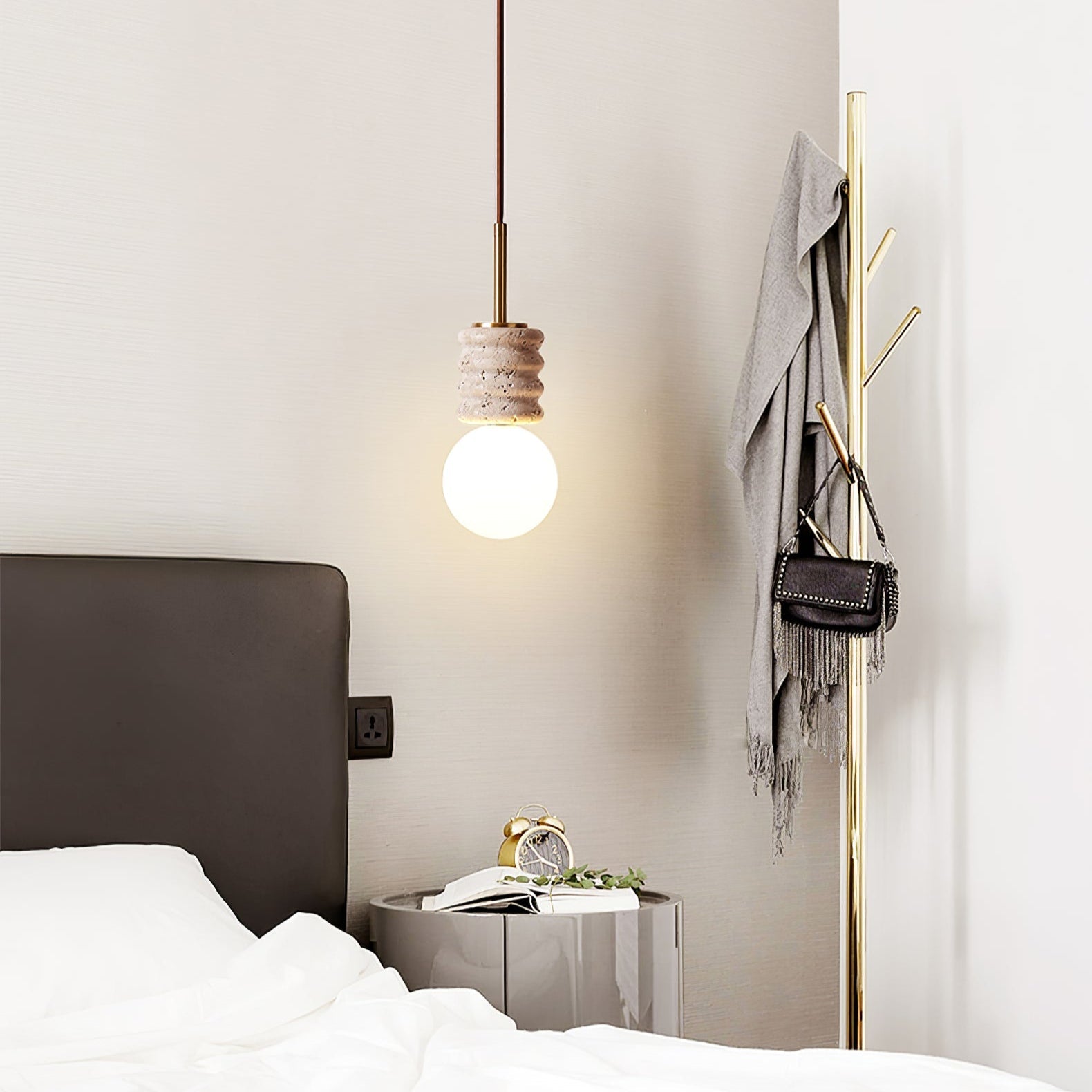 Maliva Natuursteen Hanglamp