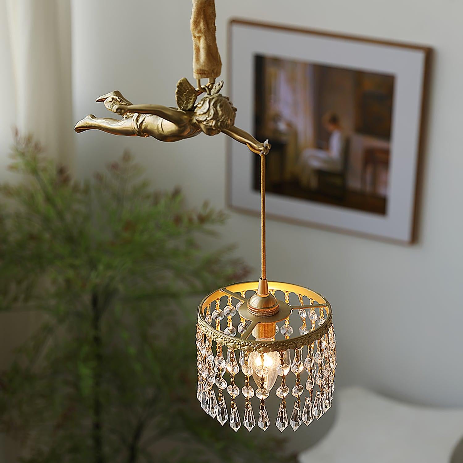 Lampada a sospensione Angelo Fluttuante