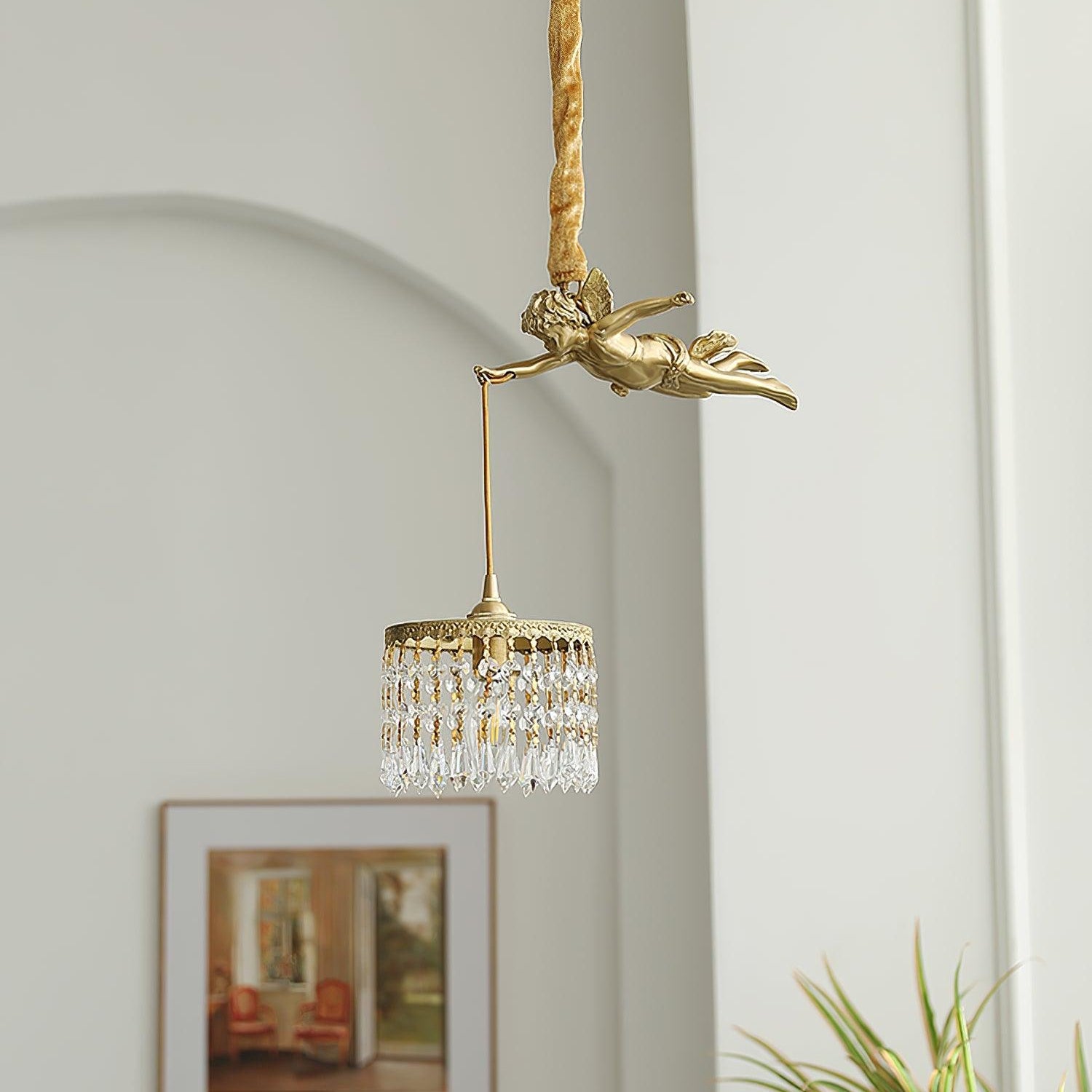 Lampada a sospensione Angelo Fluttuante