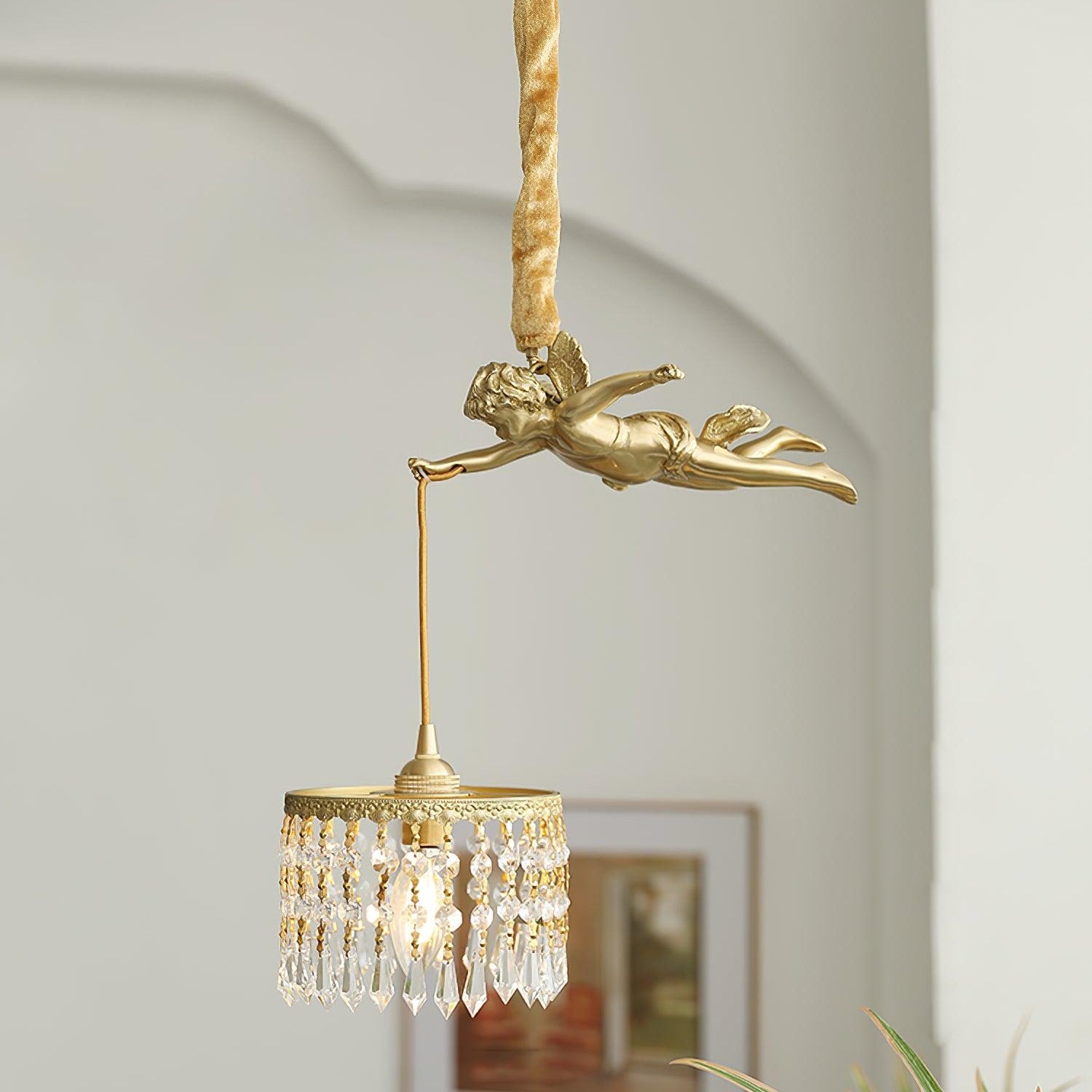 Lampada a sospensione Angelo Fluttuante