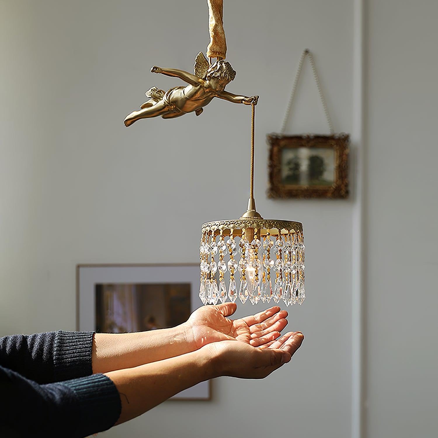 Lampada a sospensione Angelo Fluttuante