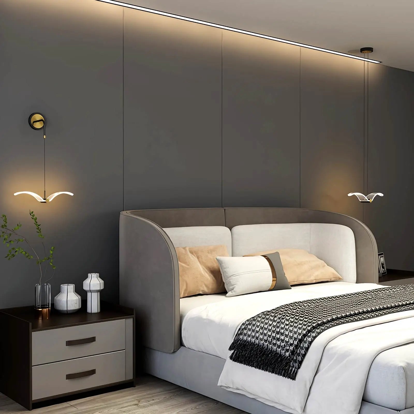 Milze Bird Wandlamp