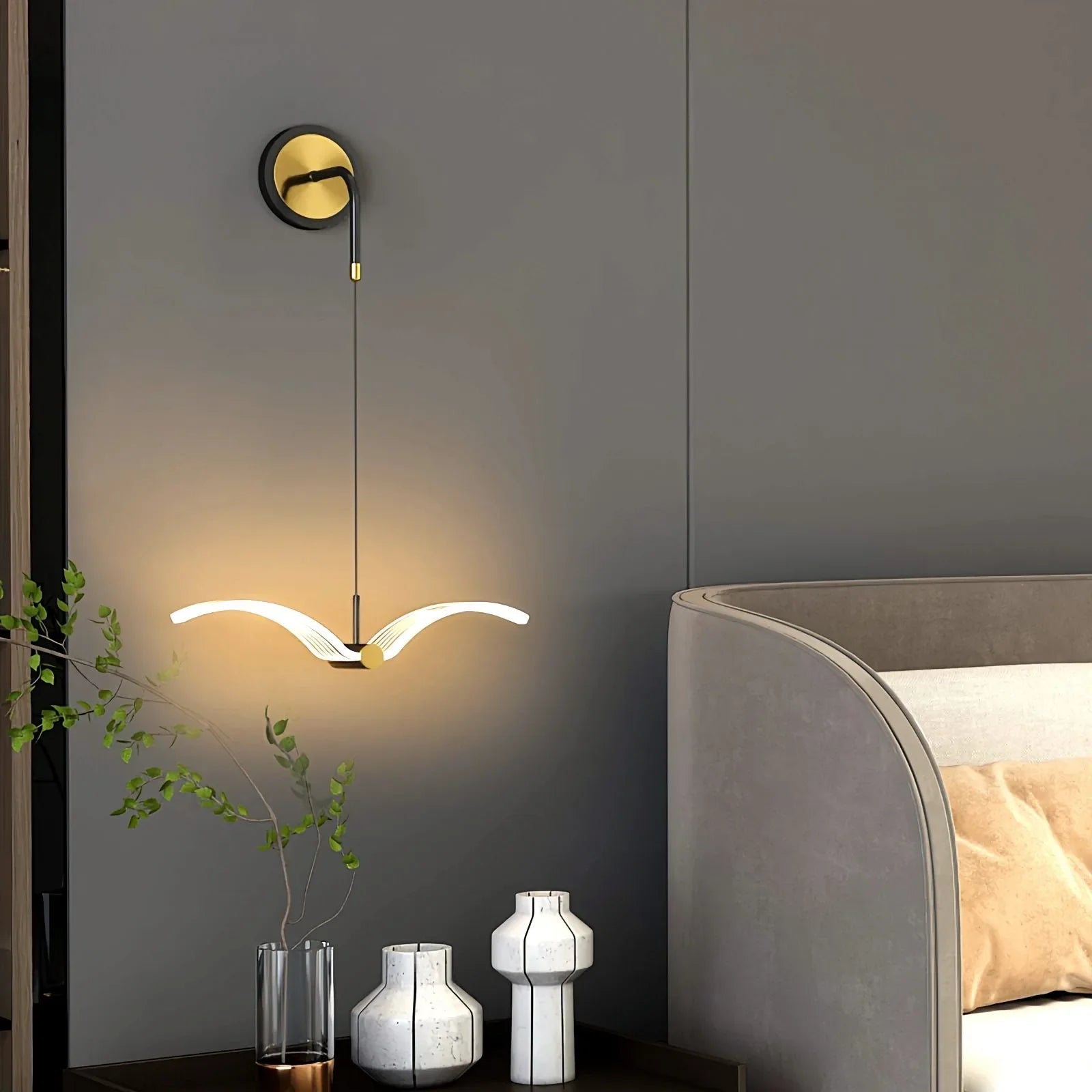 Milze Bird Wandlamp