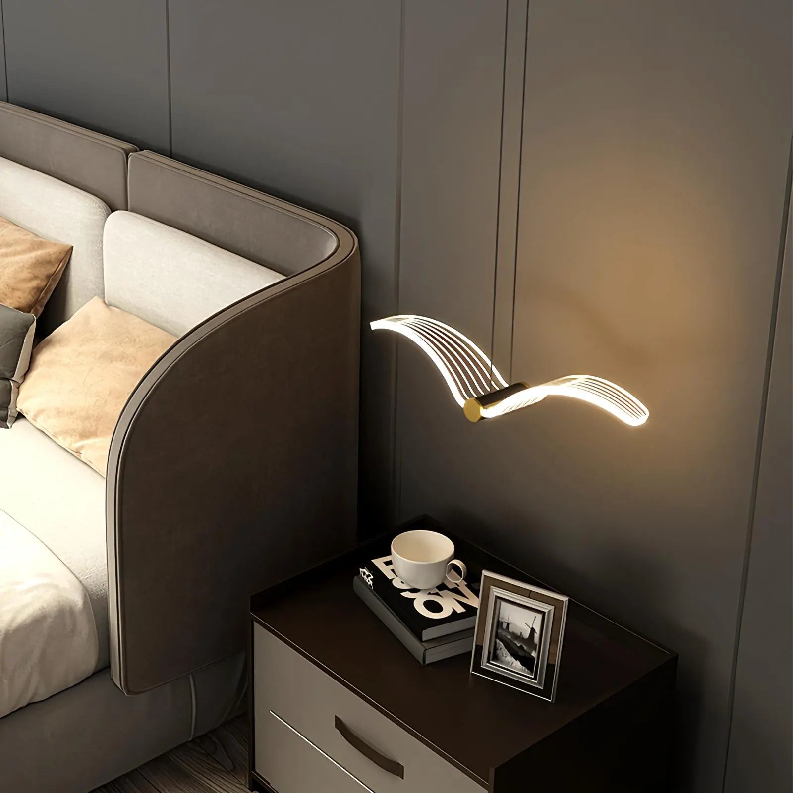 Milze Bird Wandlamp