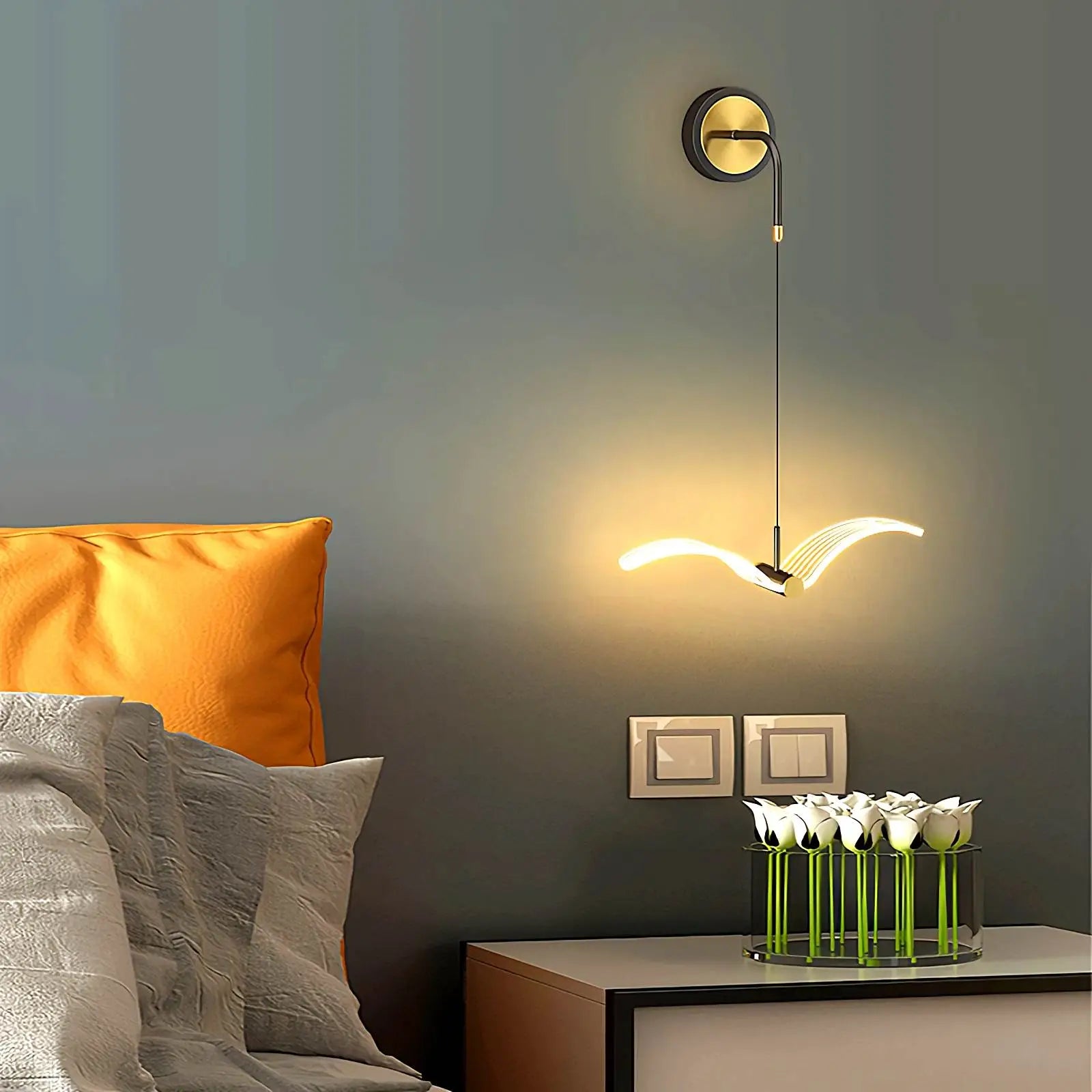 Milze Bird Wandlamp