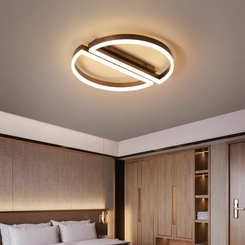 Zipler Dubbel Halfronde Plafondlamp