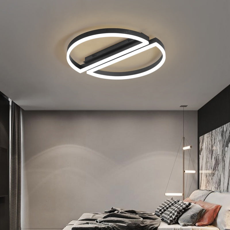 Zipler Dubbel Halfronde Plafondlamp